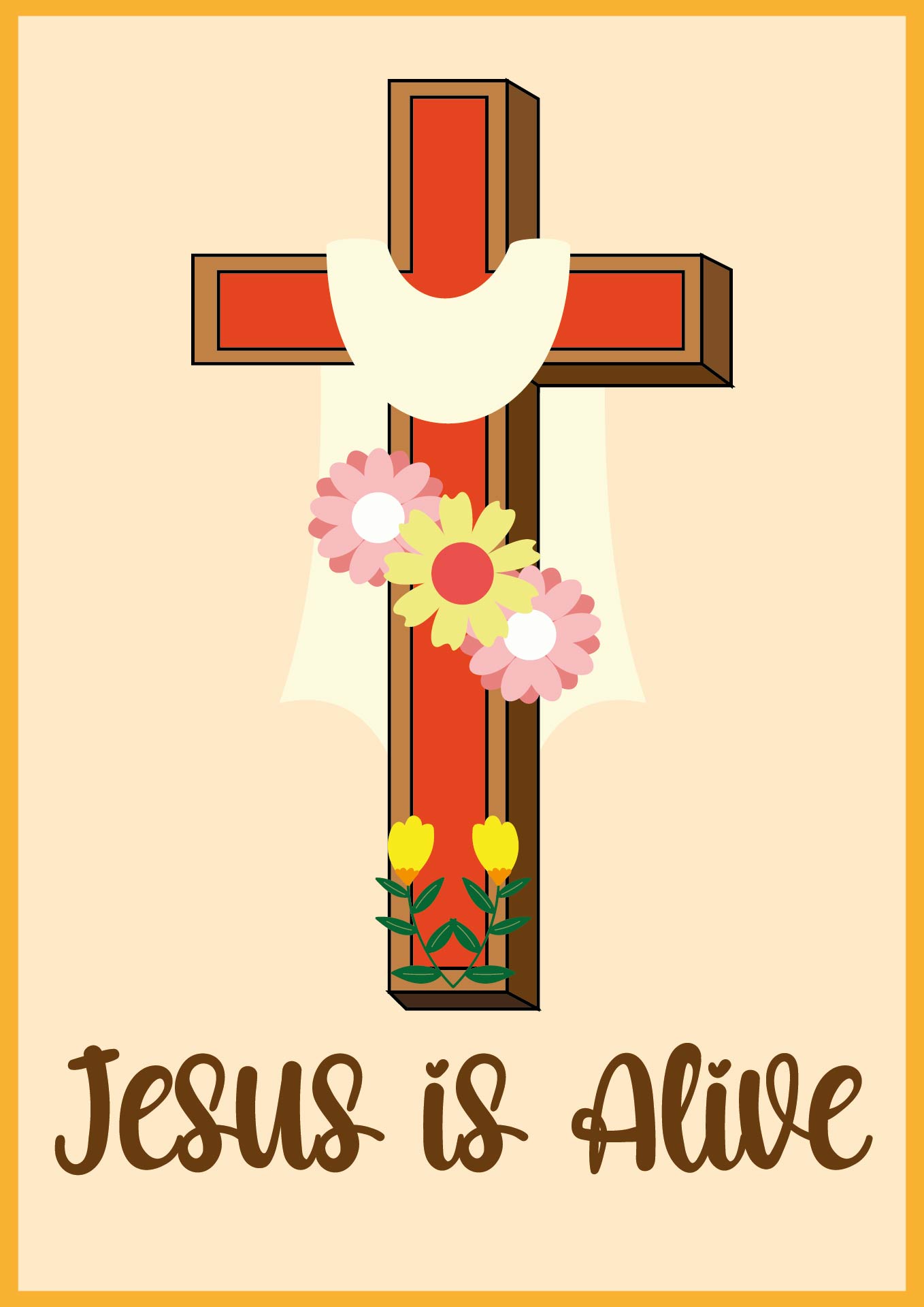 Printable Religious Easter Cards