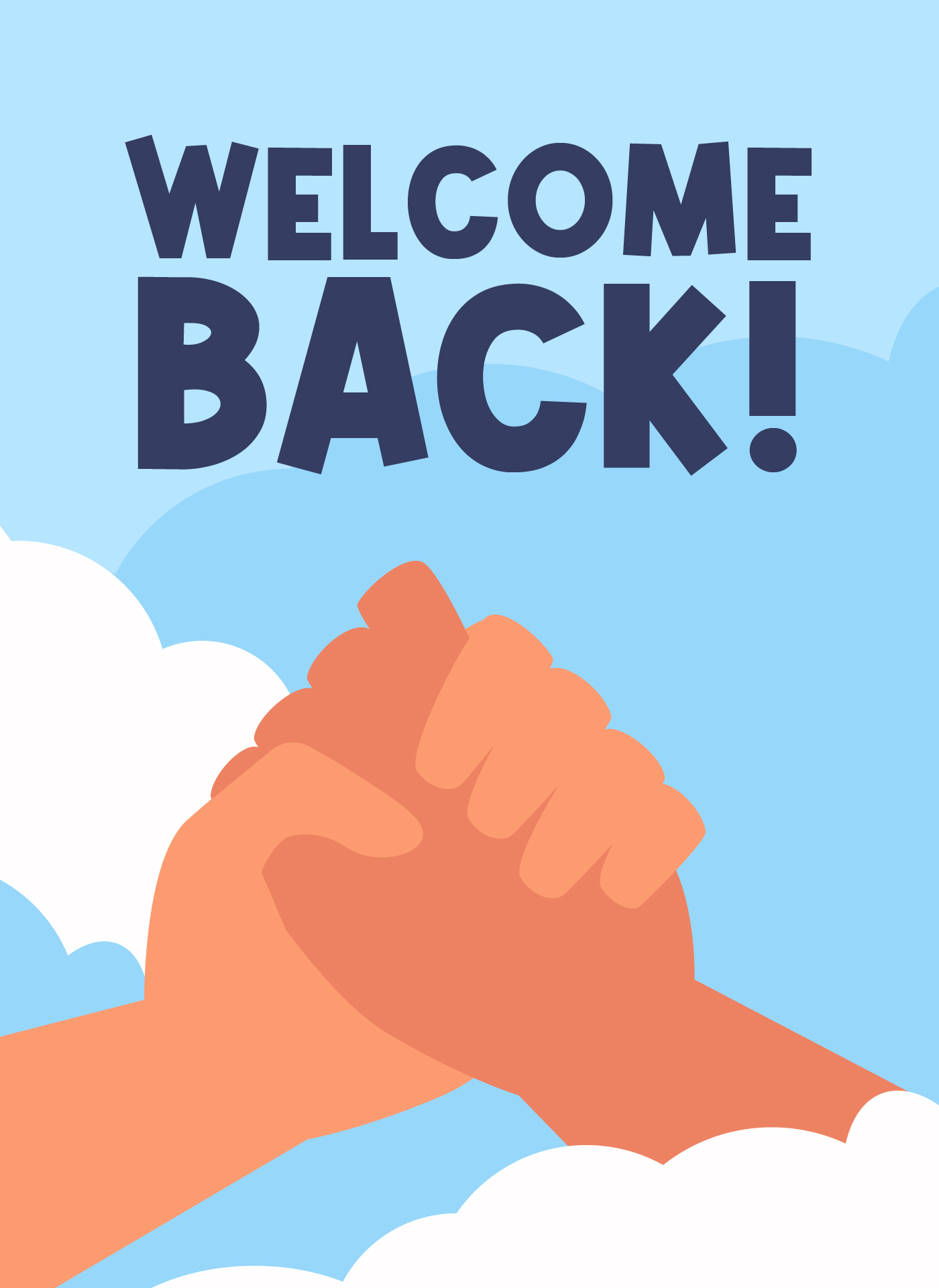 Printable Welcome Back Cards for Friends