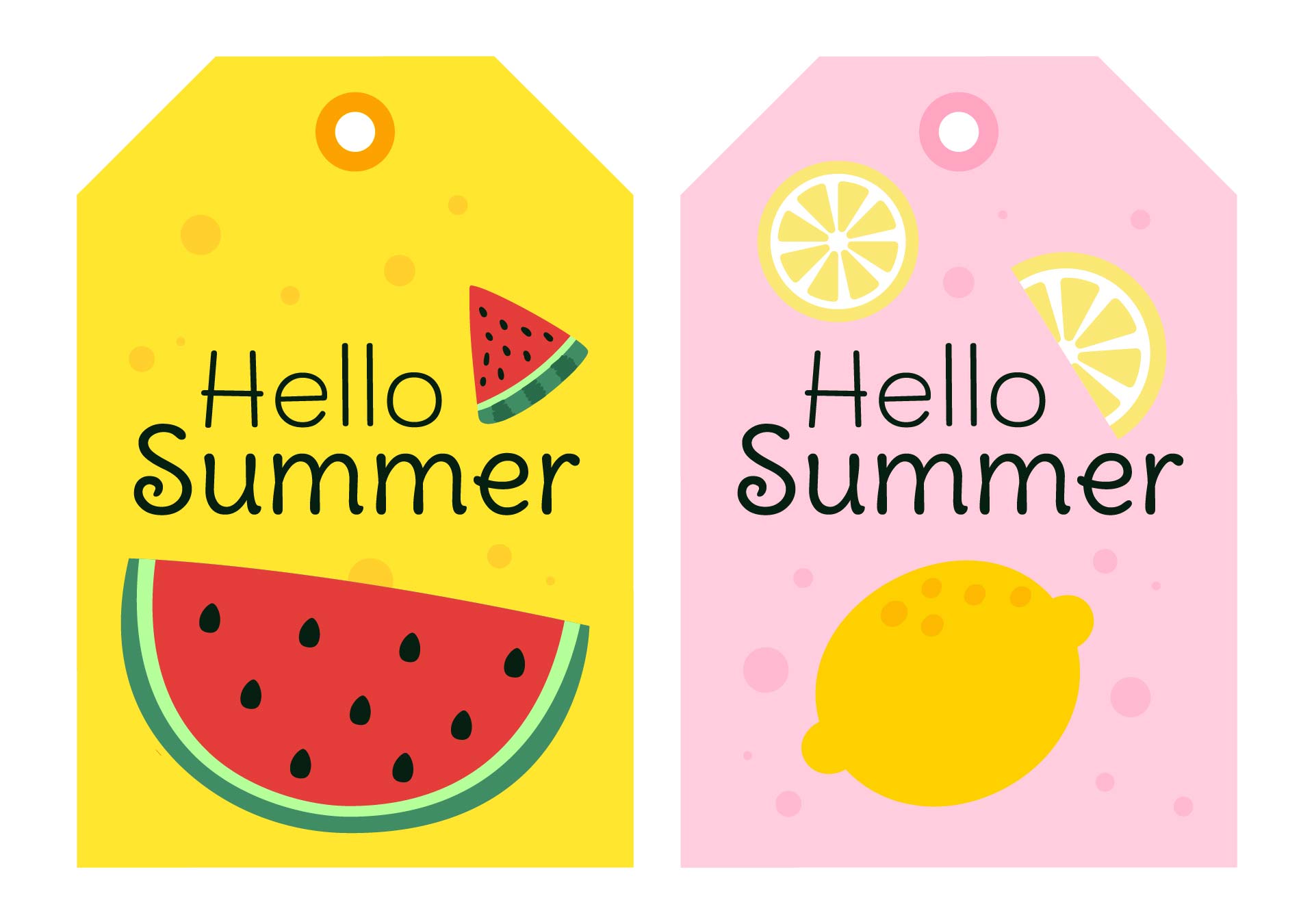 Summer Birthday Party Printables