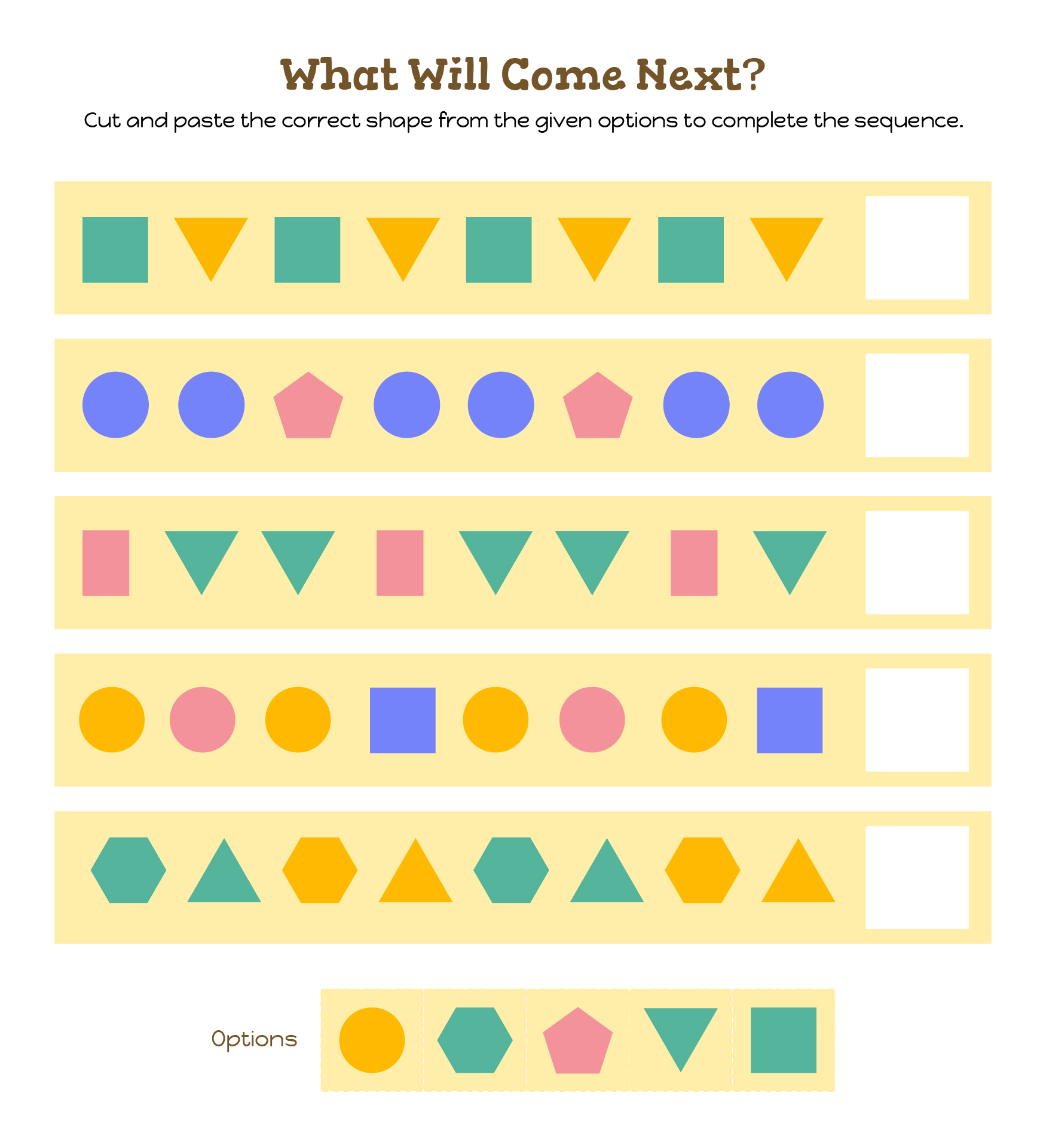 Cognitive Skills Worksheets Cognitive Skills Worksheets