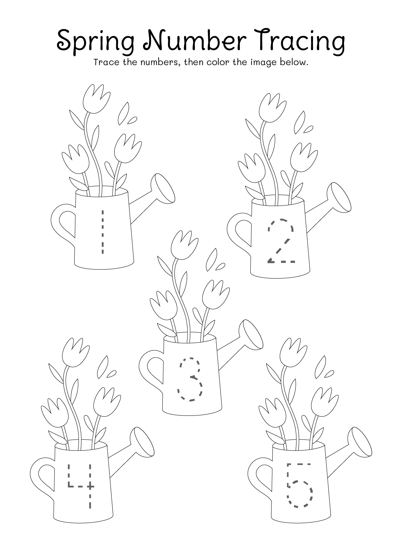 Spring Vocabulary Worksheets