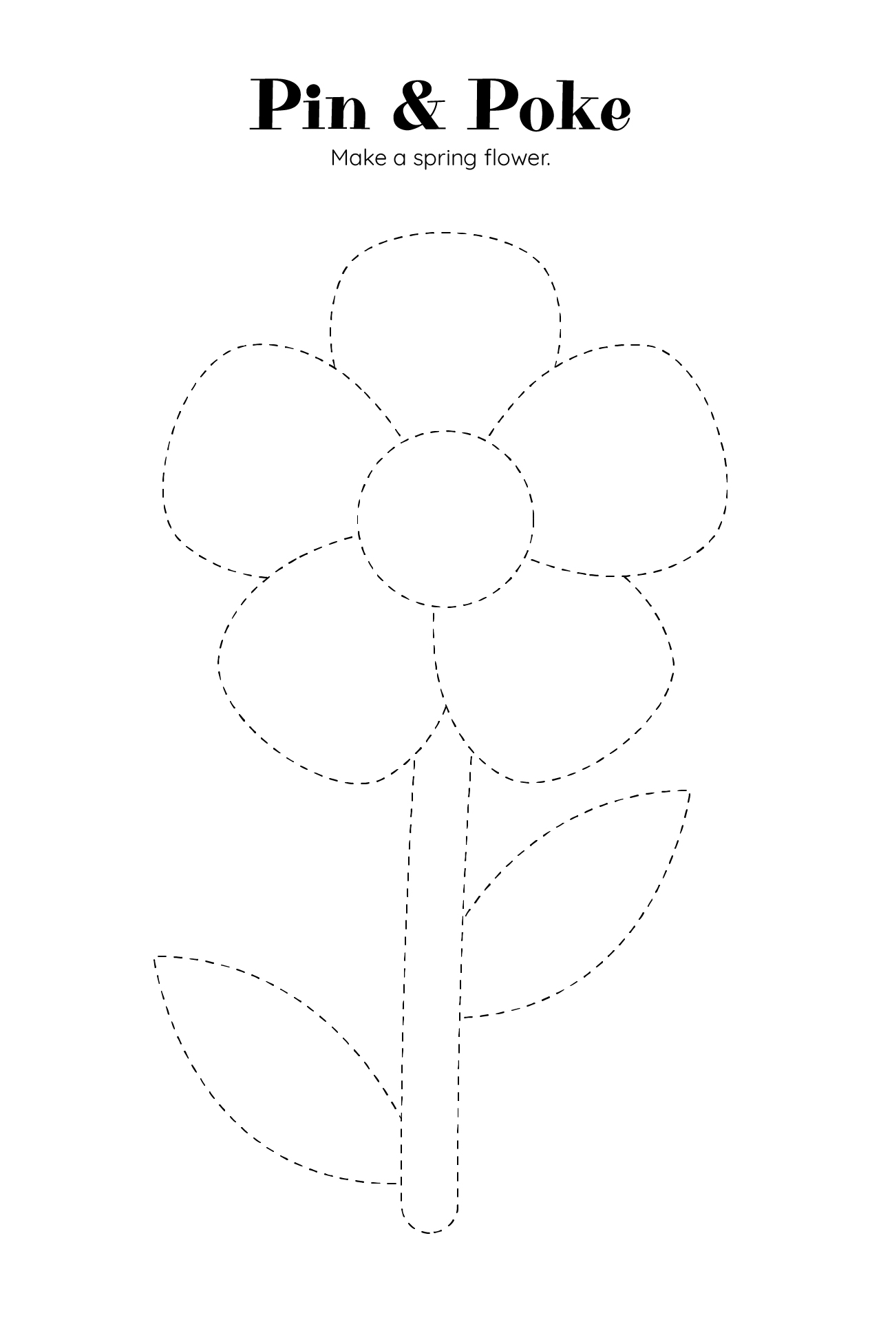 Spring Break Coloring Pages Activity