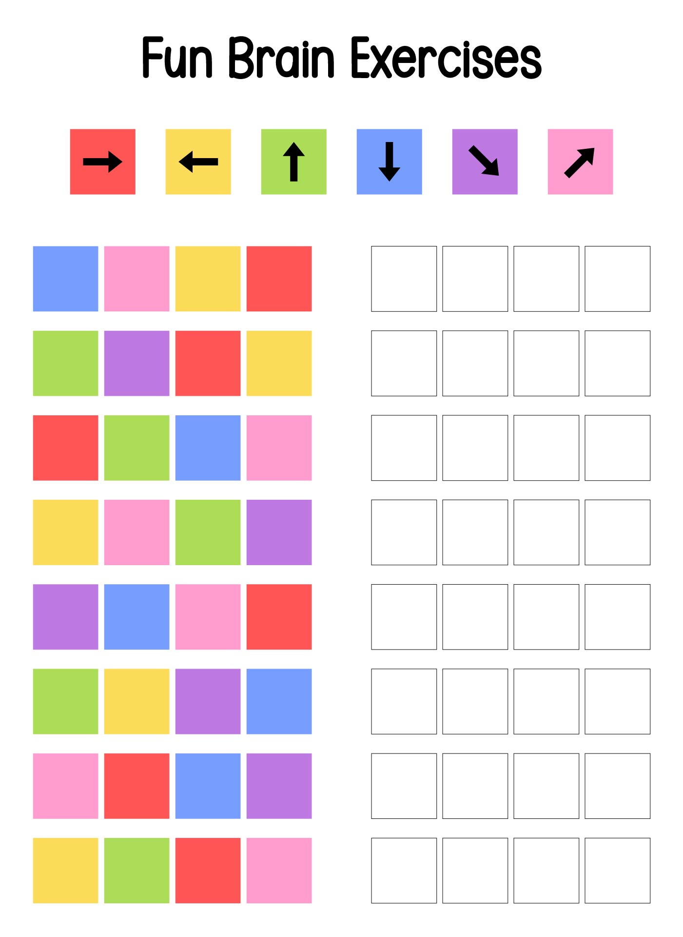 Fun Brain Gym Exercises For Adults