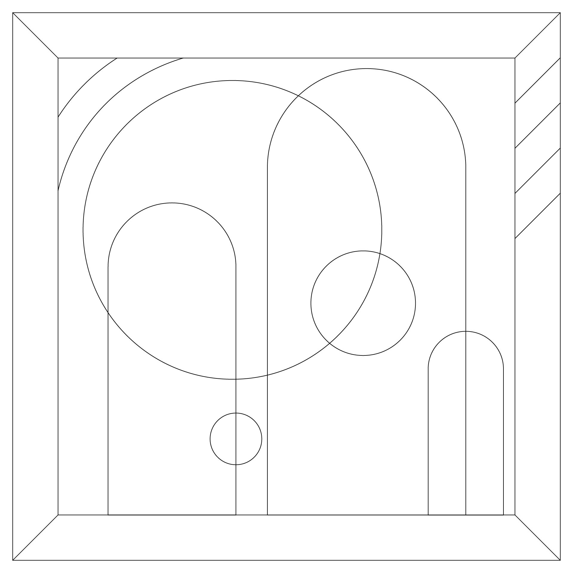 Abstract Stained Glass Patterns Printable