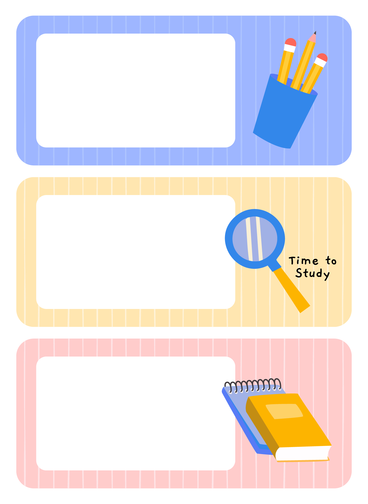 Student Name Labels For Teachers