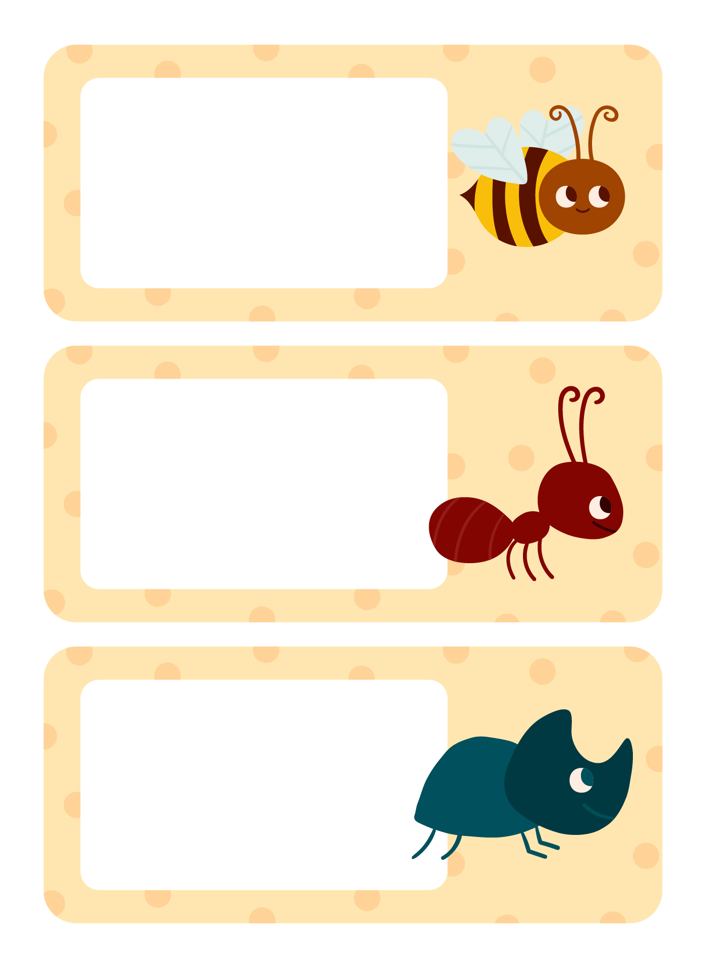 Cute Name Tag Labels