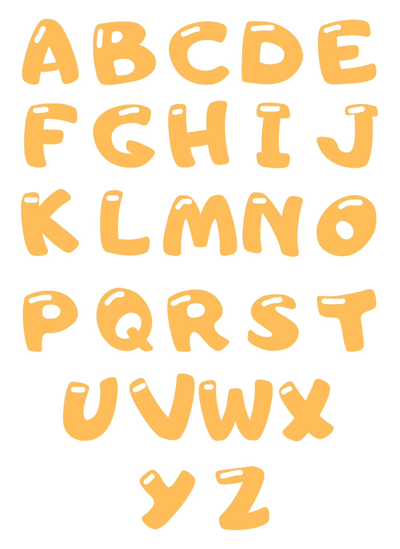Bubble Alphabet Letters Font Printable Bubble Alphabet Letters Font Printable