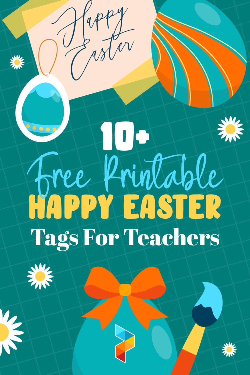 Happy Easter Tags  For Teachers