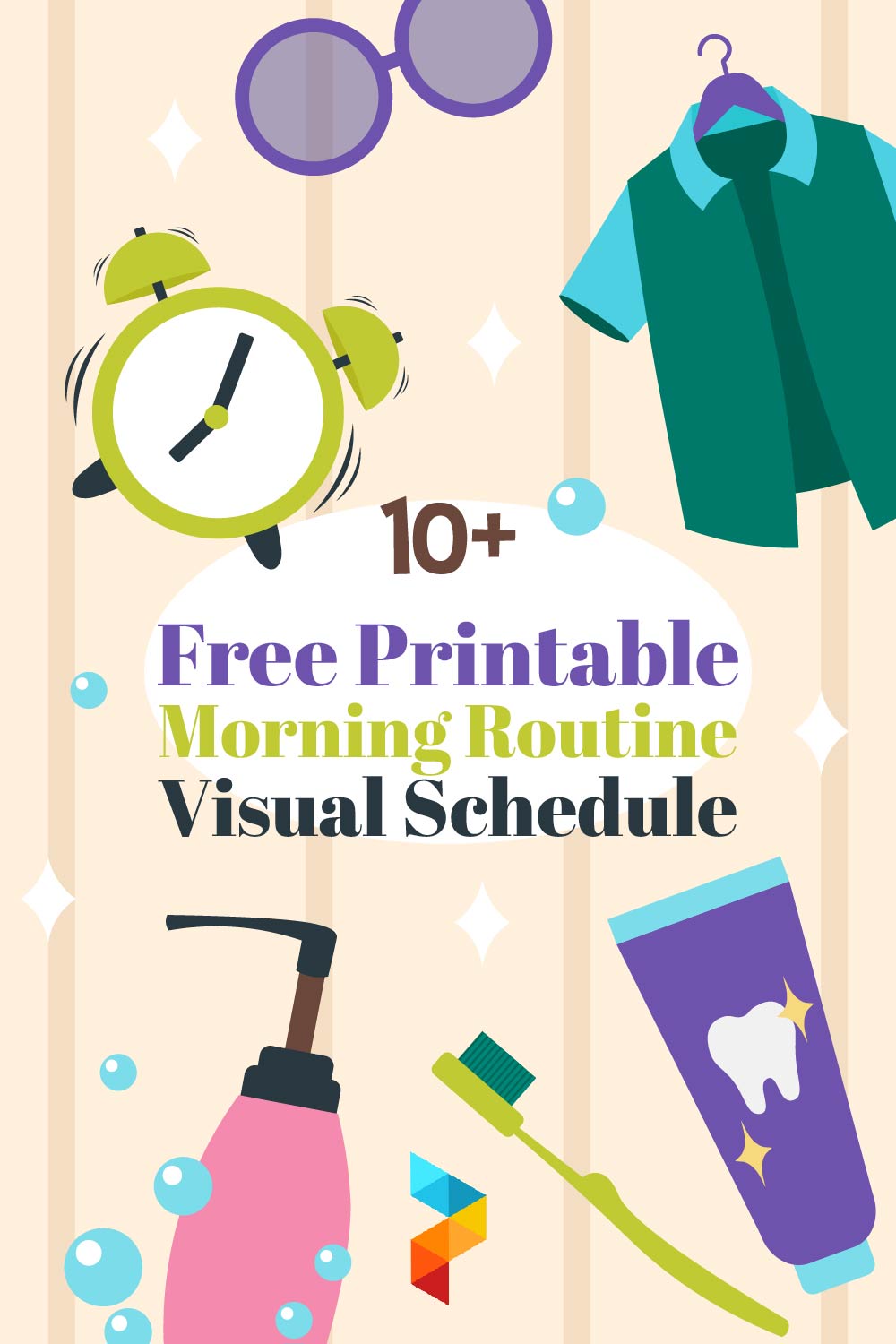 Morning Routine Visual Schedule