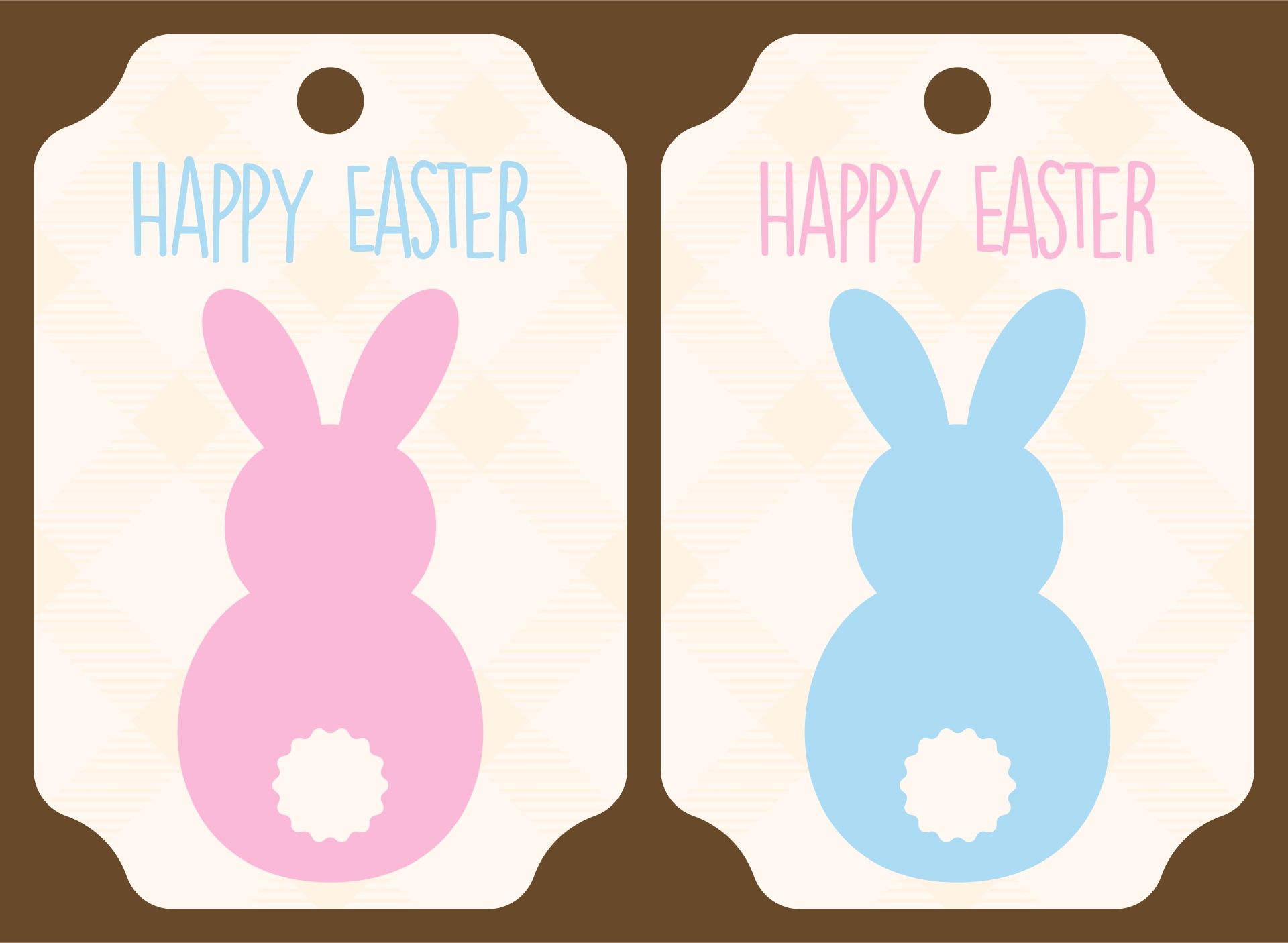 Easter Egg Hunt Gift Tags Printables