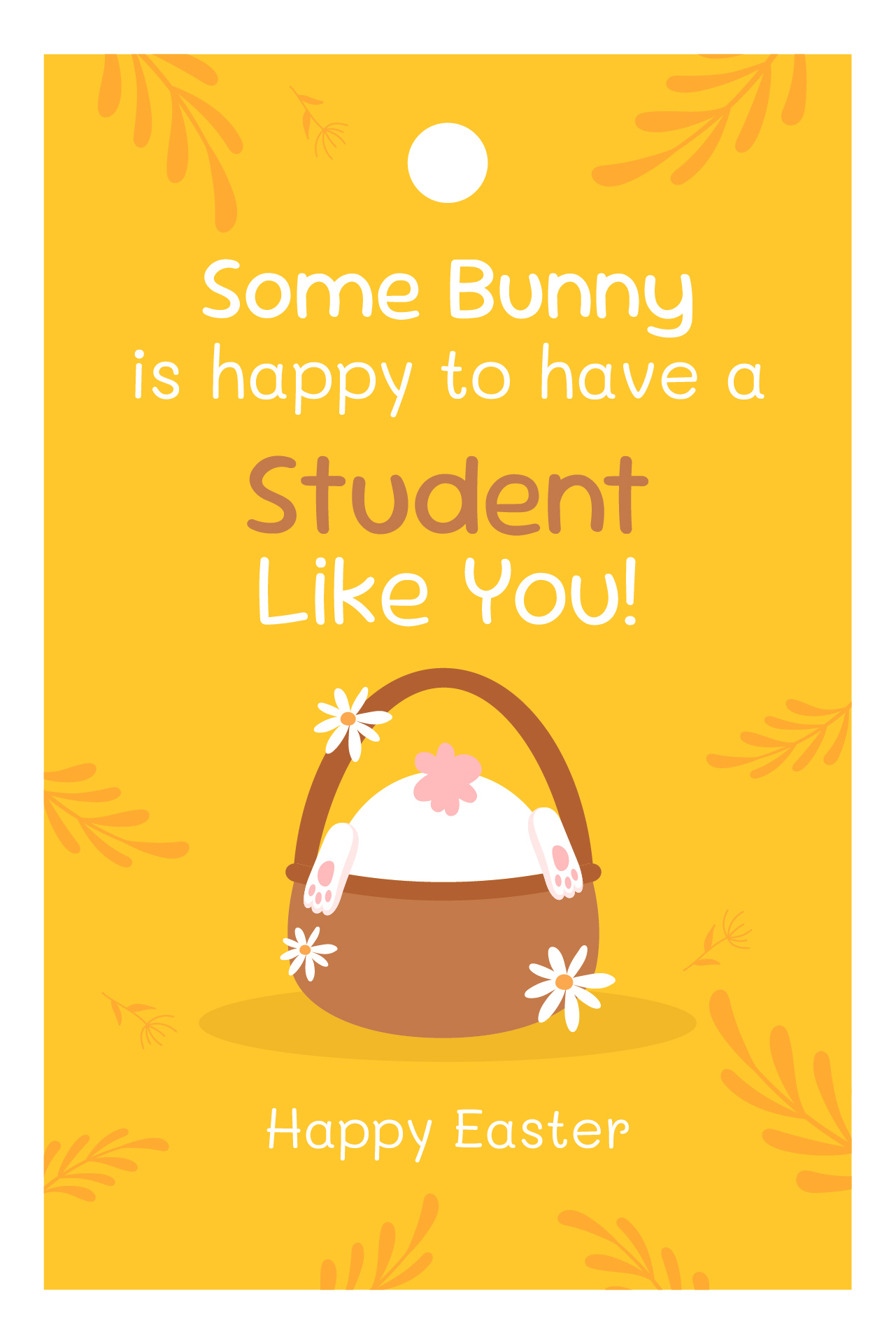Festive Easter Tags for Classroom Gifts Printable Festive Easter Tags for Classroom Gifts Printable