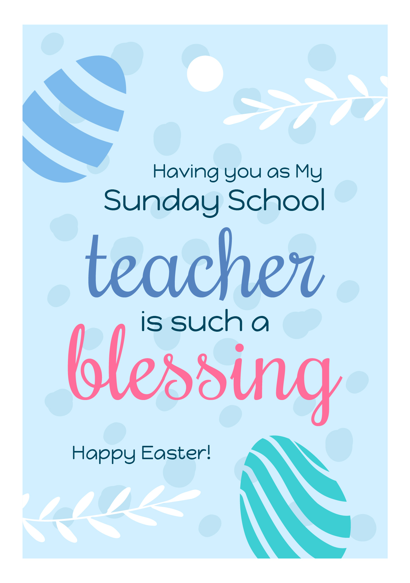Happy Easter Appreciation Tags for Educators Happy Easter Appreciation Tags for Educators