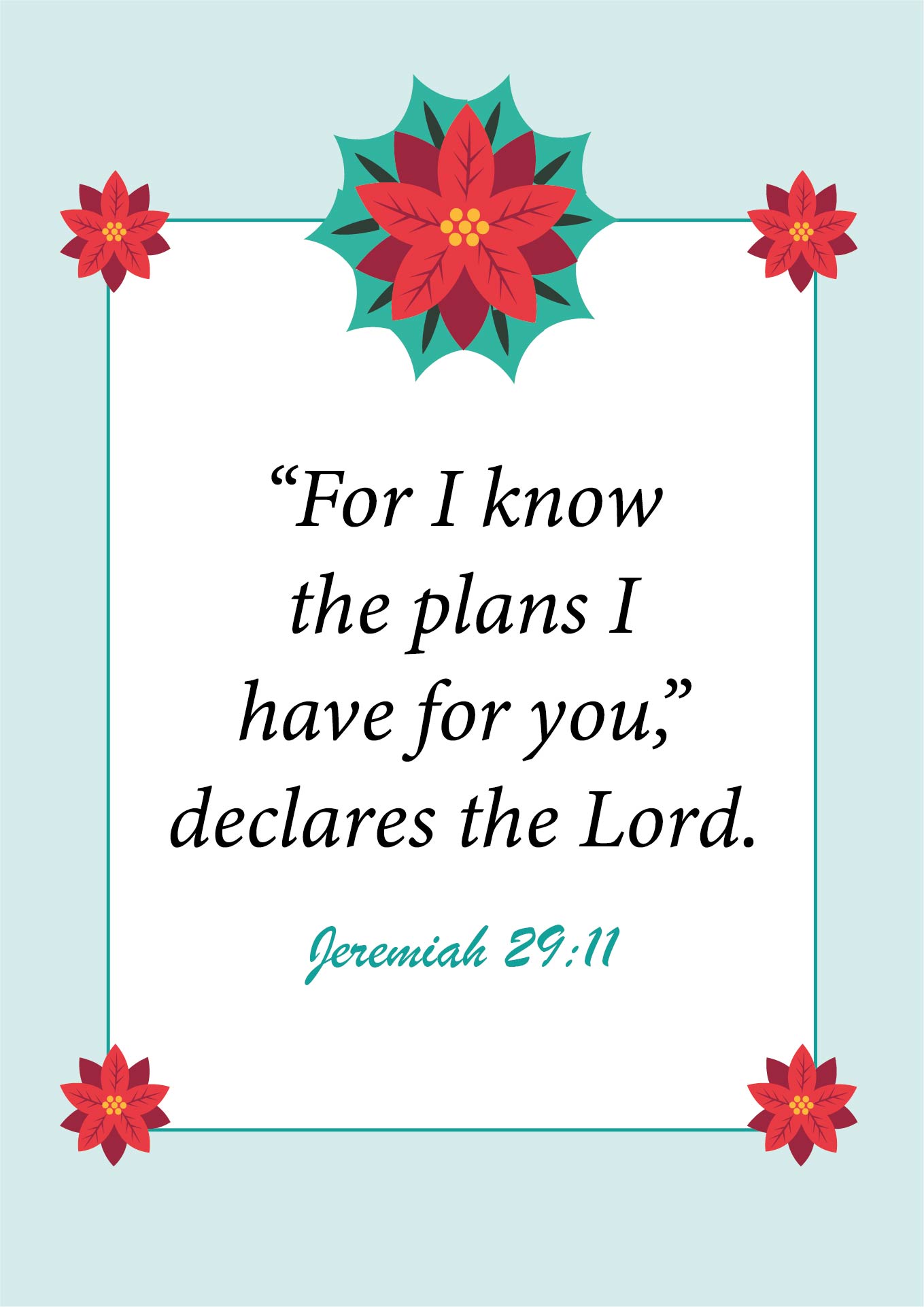Inspirational Bible Verses Greeting Cards Printable