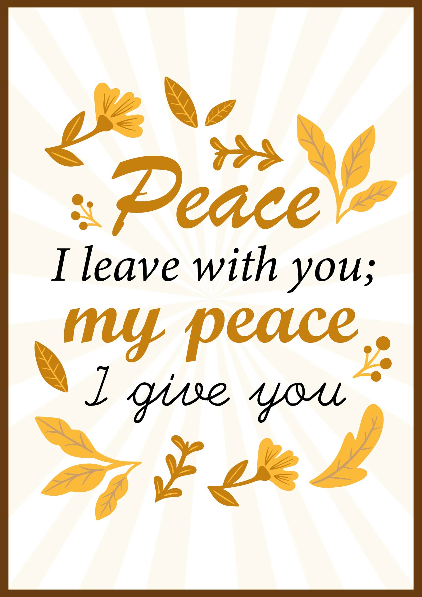 Inspirational Bible Verses Home Decor Signs Printable