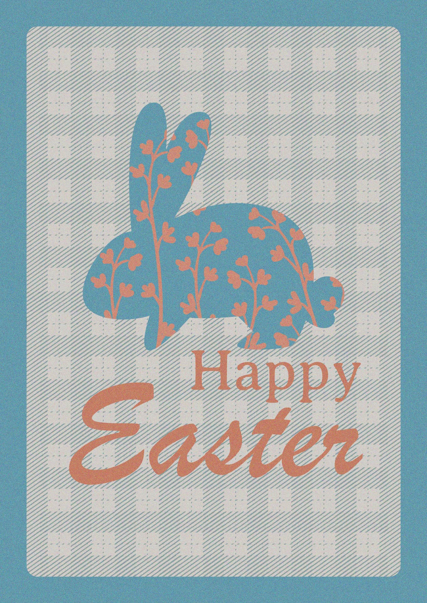 Joyous Easter Vintage Greeting Card