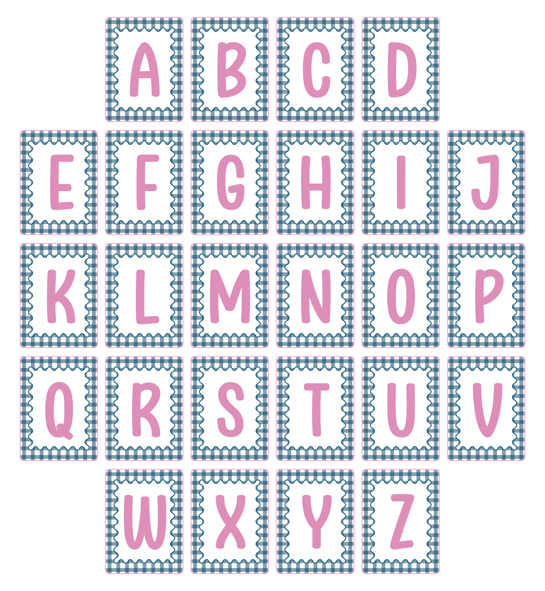 Jumbo ABC Flash Cards for Early Education