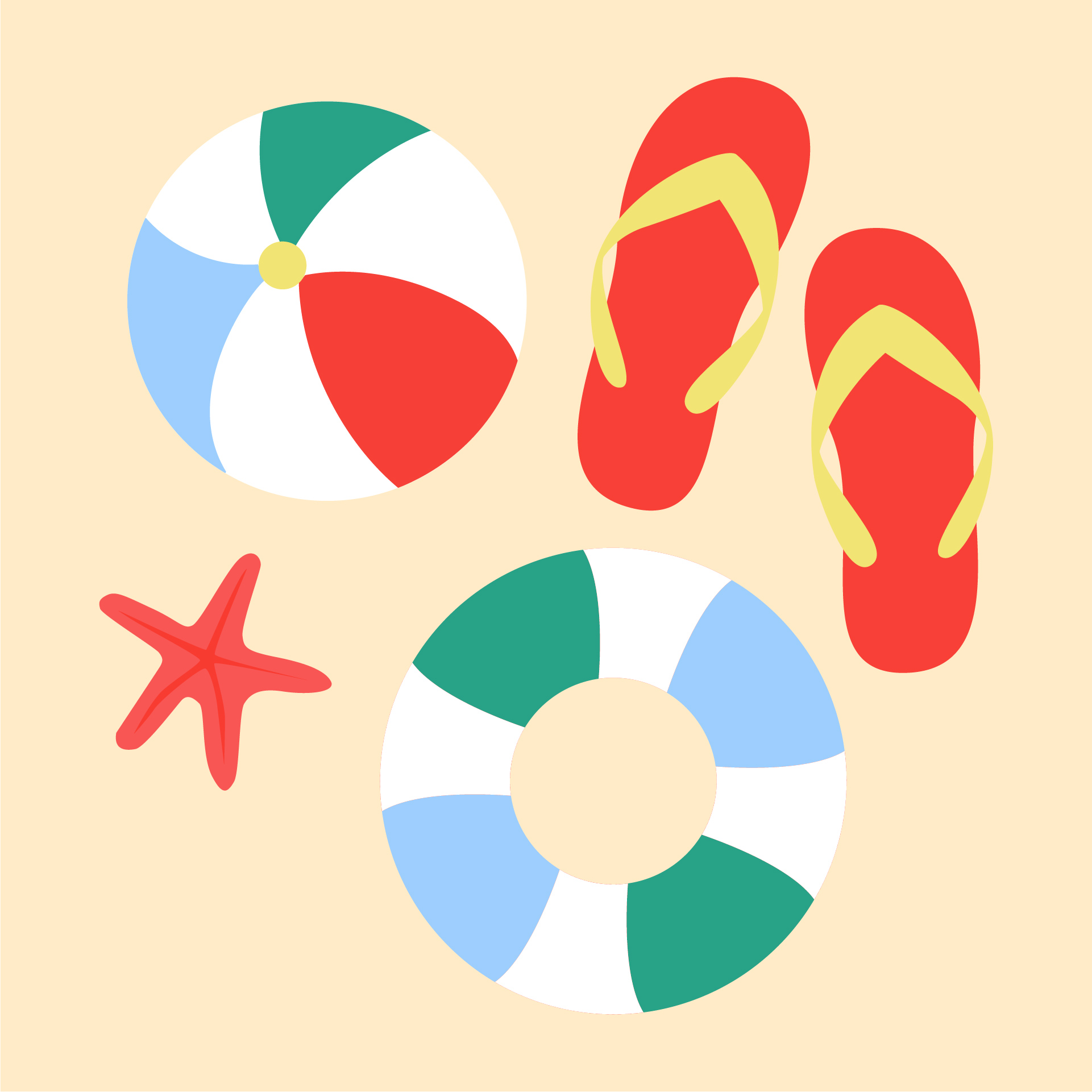 Pool Party Beach Ball Decor Ideas