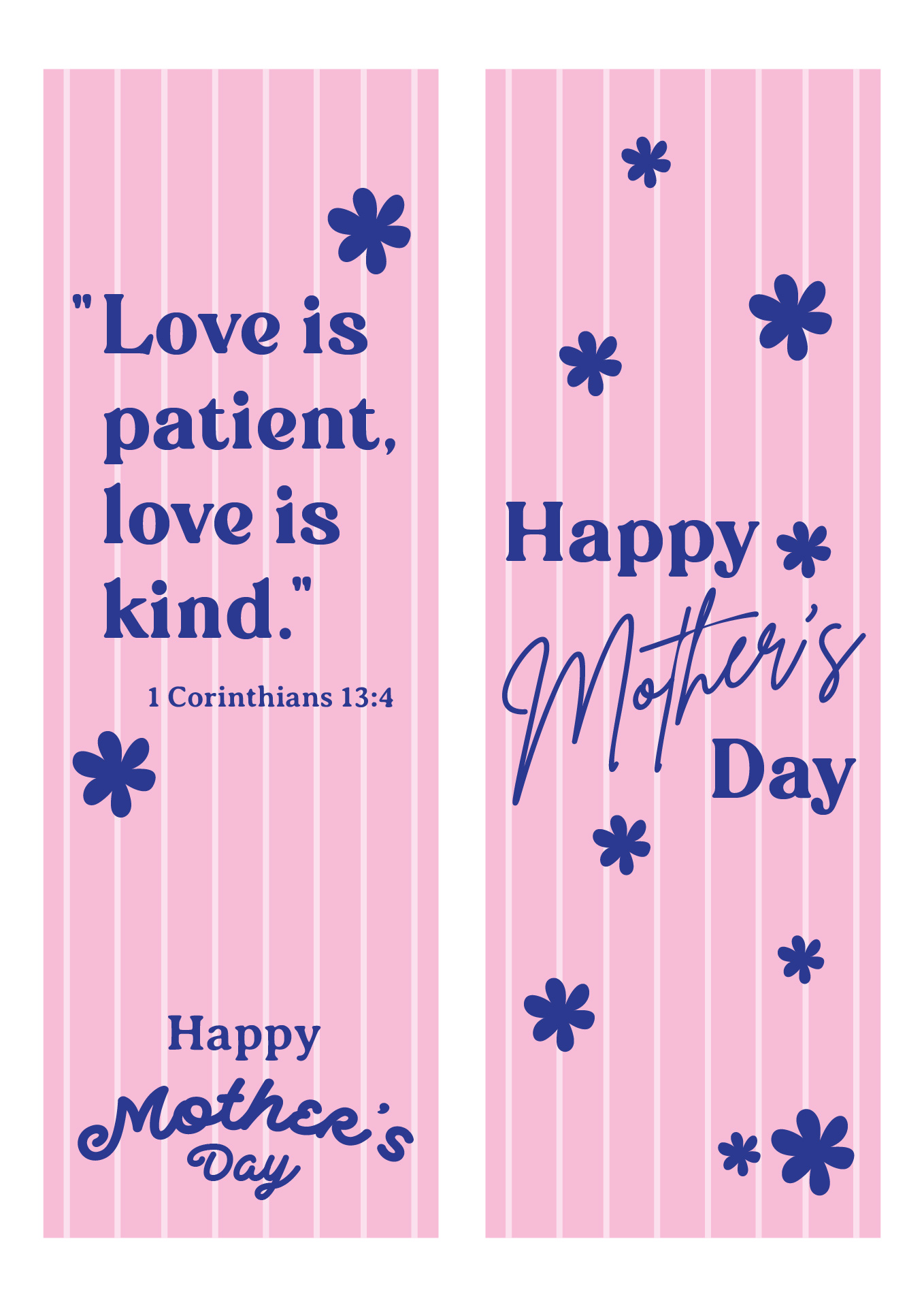 Print-at-Home Christian Bookmarks for Mothers Day Print-at-Home Christian Bookmarks for Mothers Day