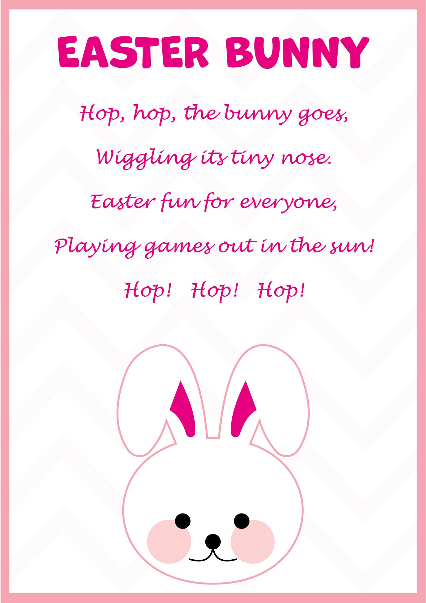 Printable Easter Poems for Kids