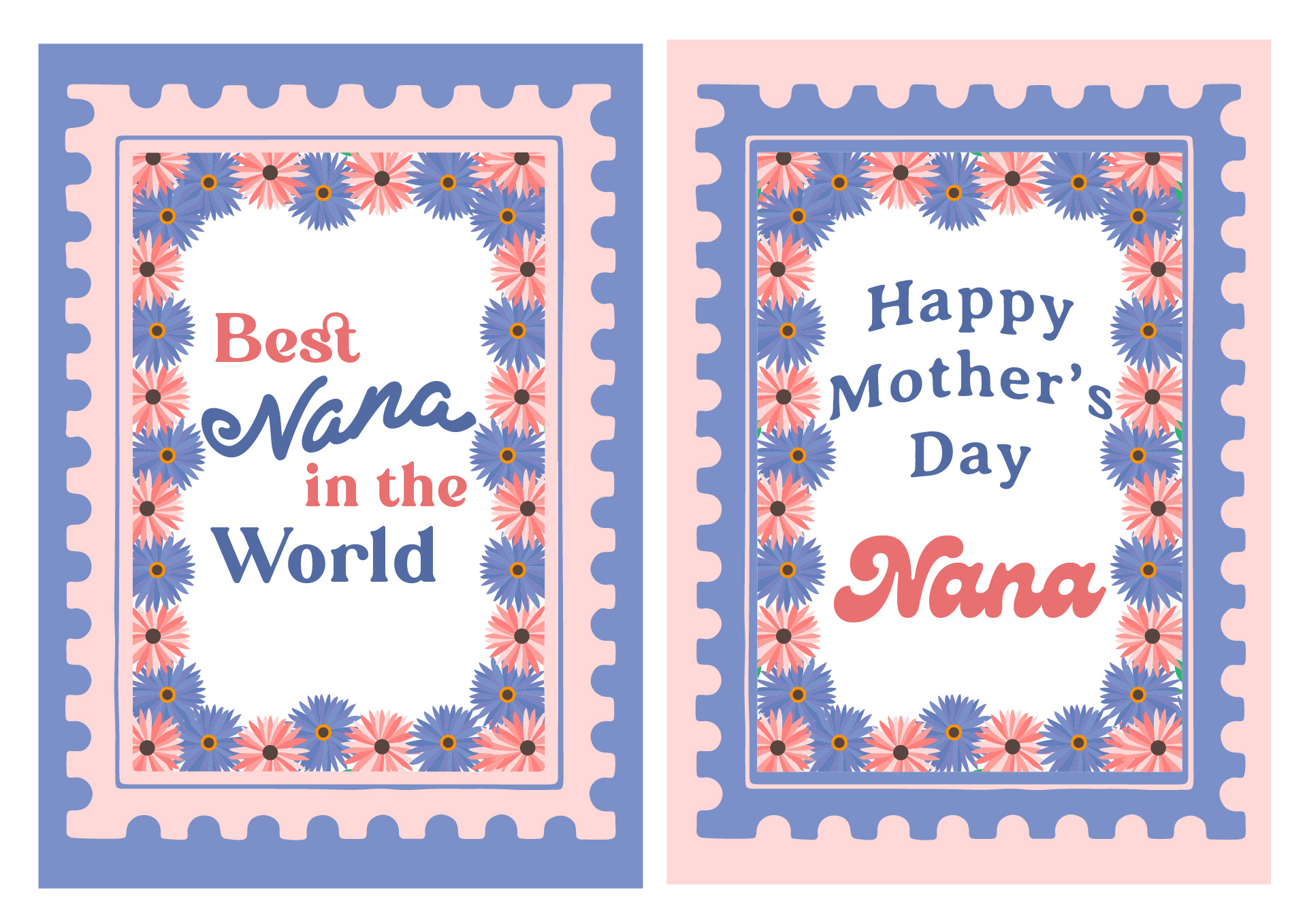 Printable Nana Mothers Day Greetings Printable Nana Mothers Day Greetings