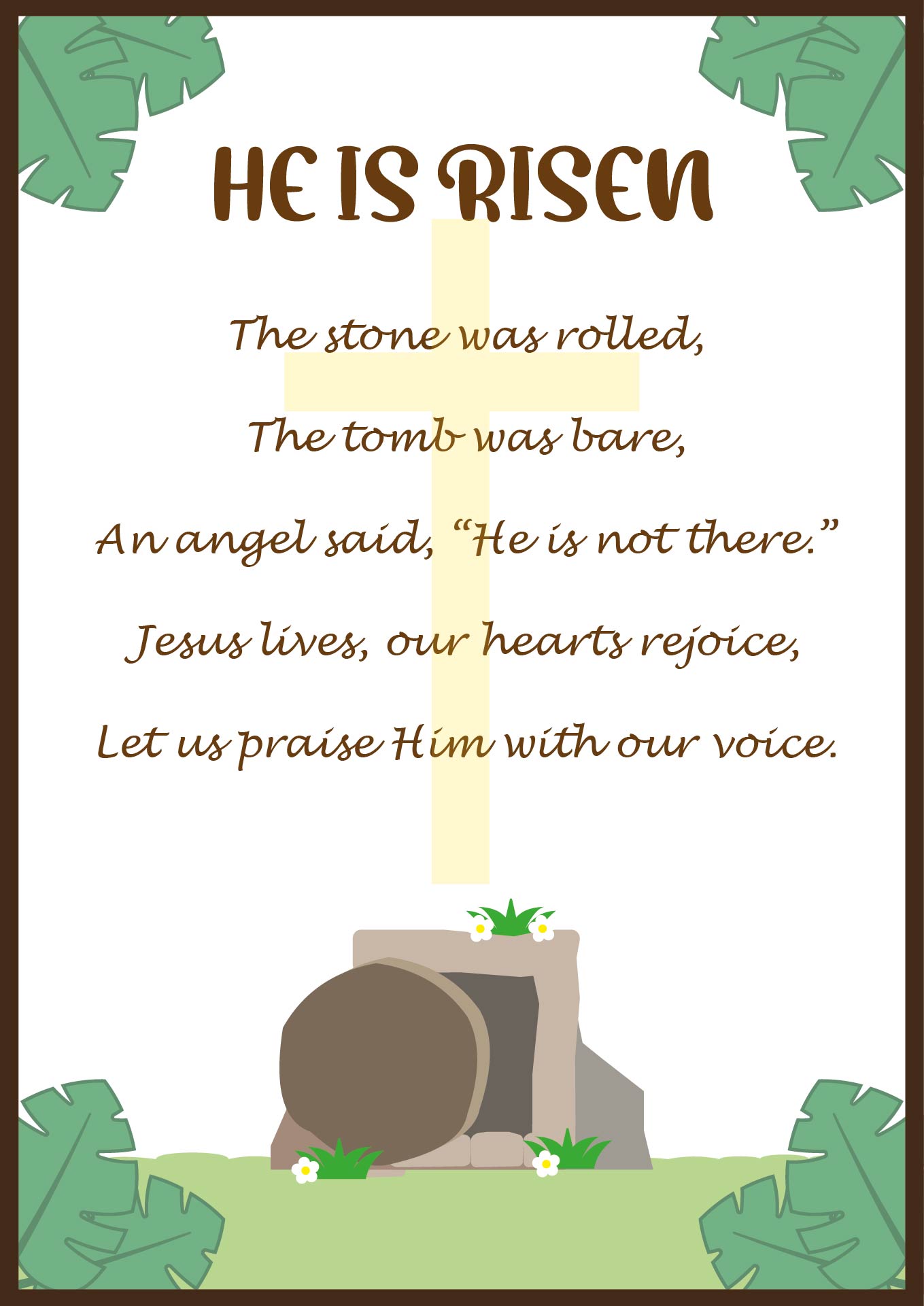 Printable Religious Easter Poems