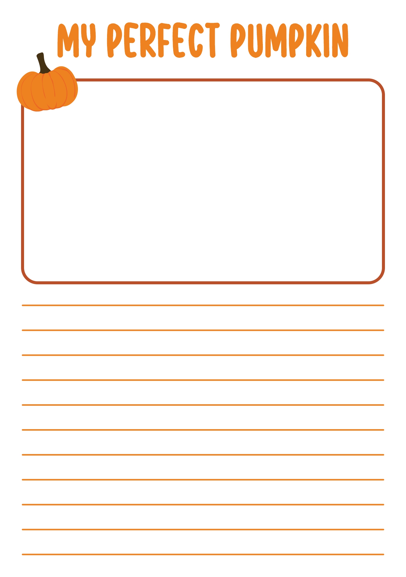 Pumpkin Writing Projects for Elementary School