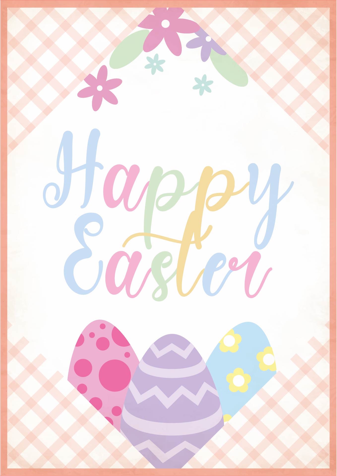 Retro Easter Postcards Printables