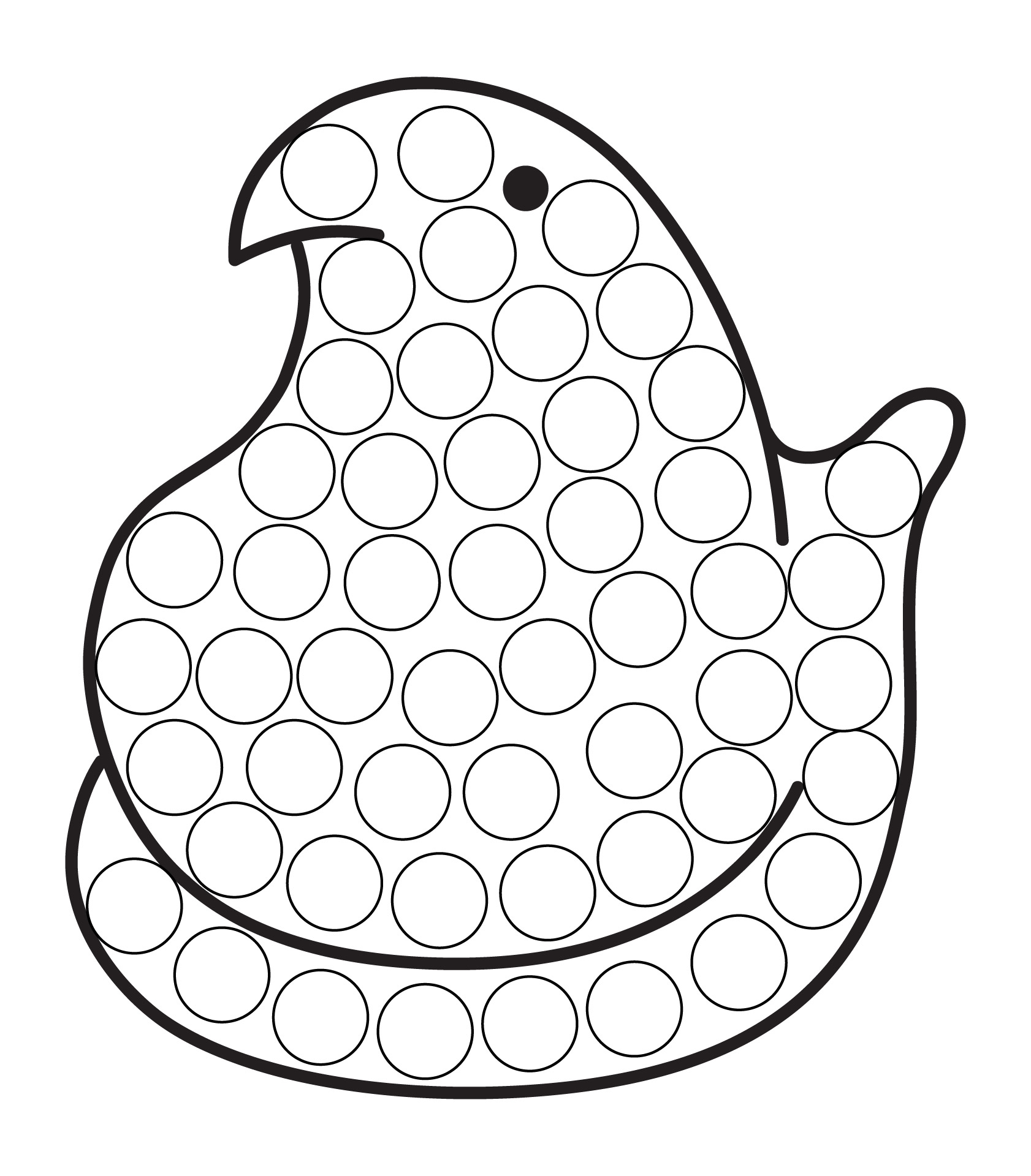 Spring Peeps Chick Activity Print Spring Peeps Chick Activity Print