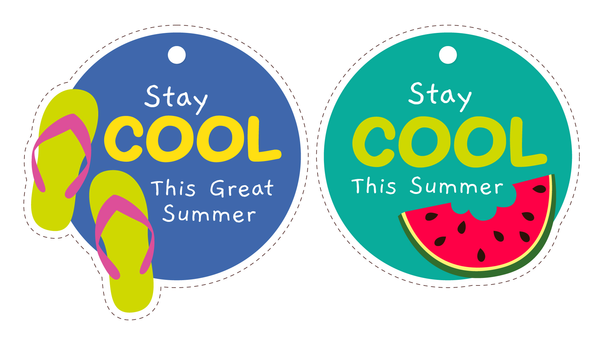 Stay Cool This Summer Printable Tags for Gifts