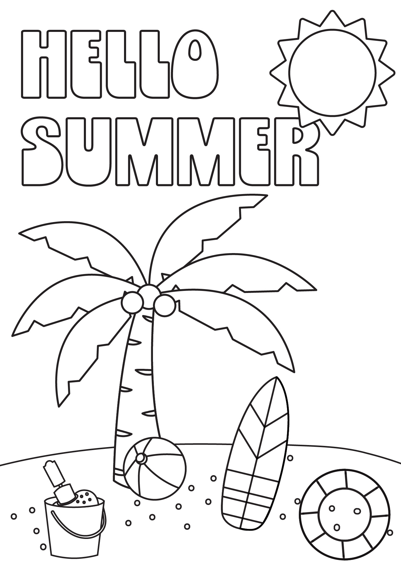 Summer Printables for Kids Activities