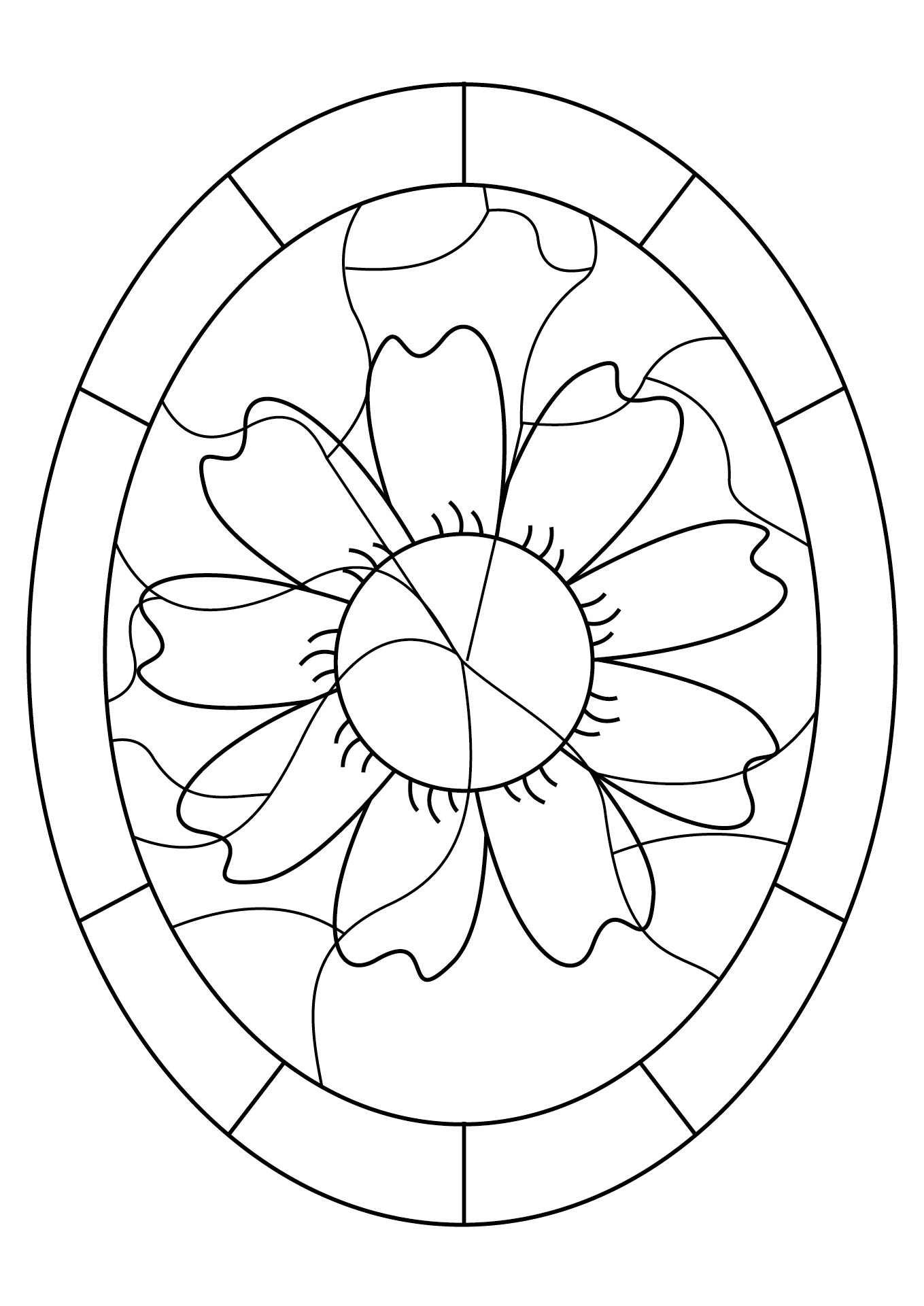 Sunflower Stained Glass Patterns