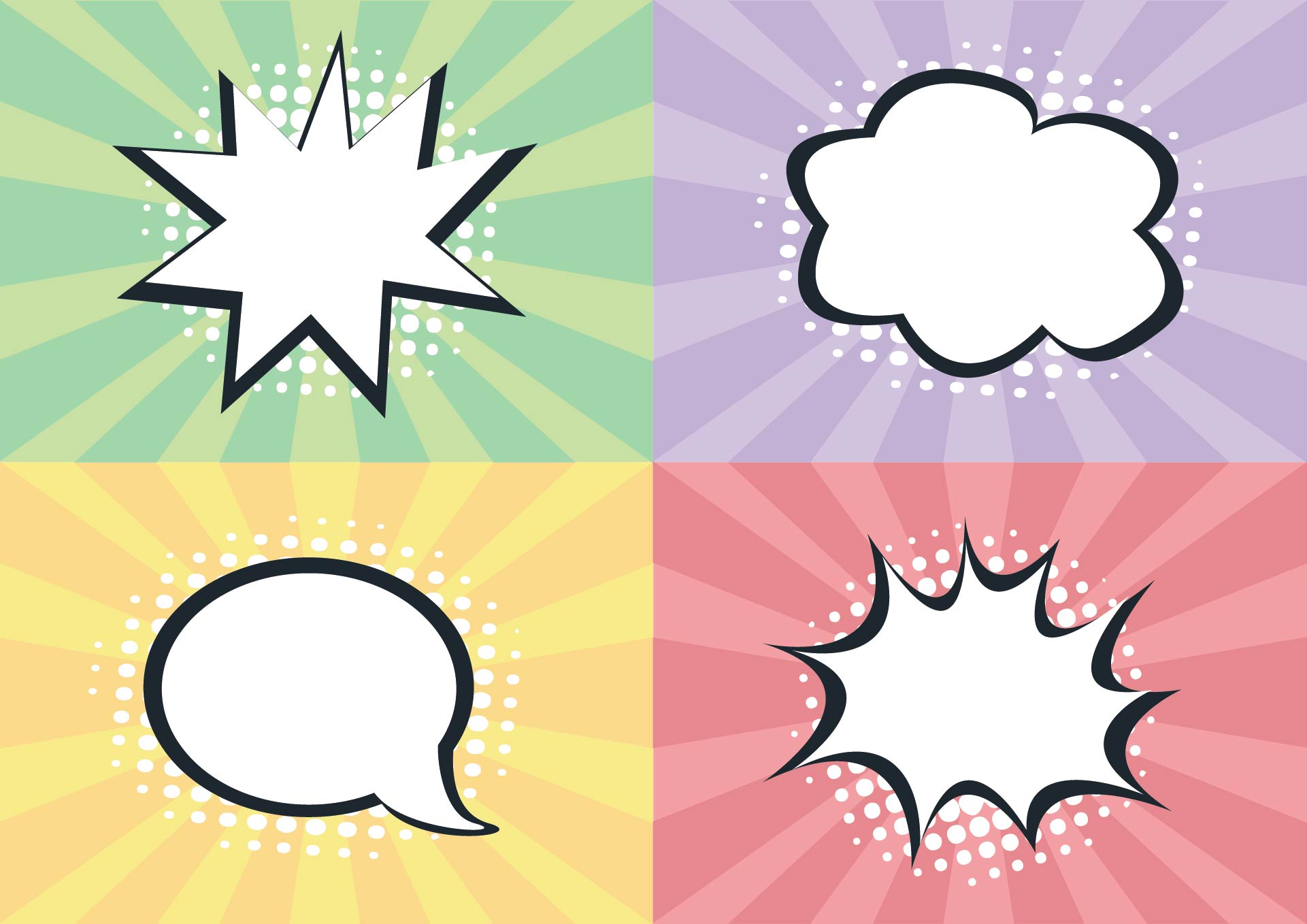 Superhero Speech Bubble Clipart Superhero Speech Bubble Clipart