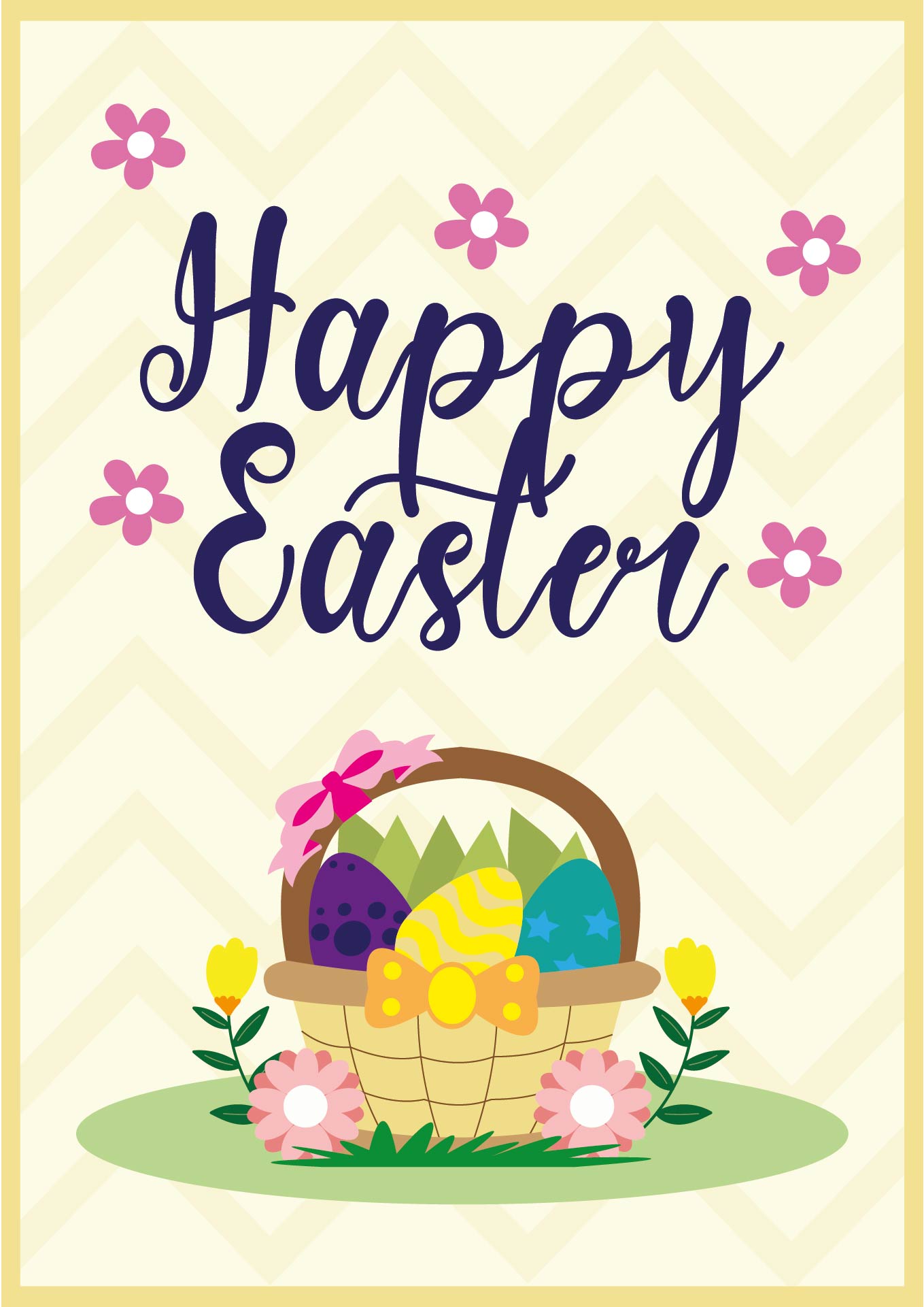 Traditional Easter Sunday Cards Printable