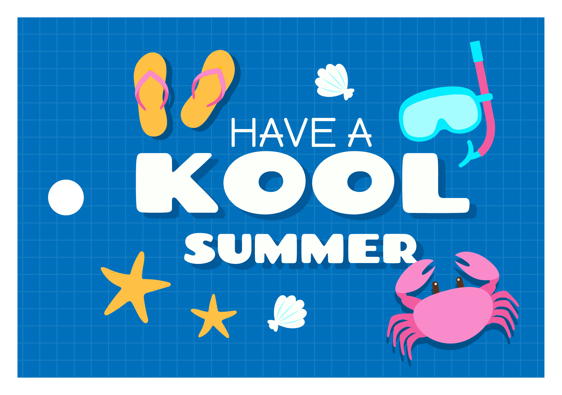 Have A Krazy Kool Summer Tags Party Gift