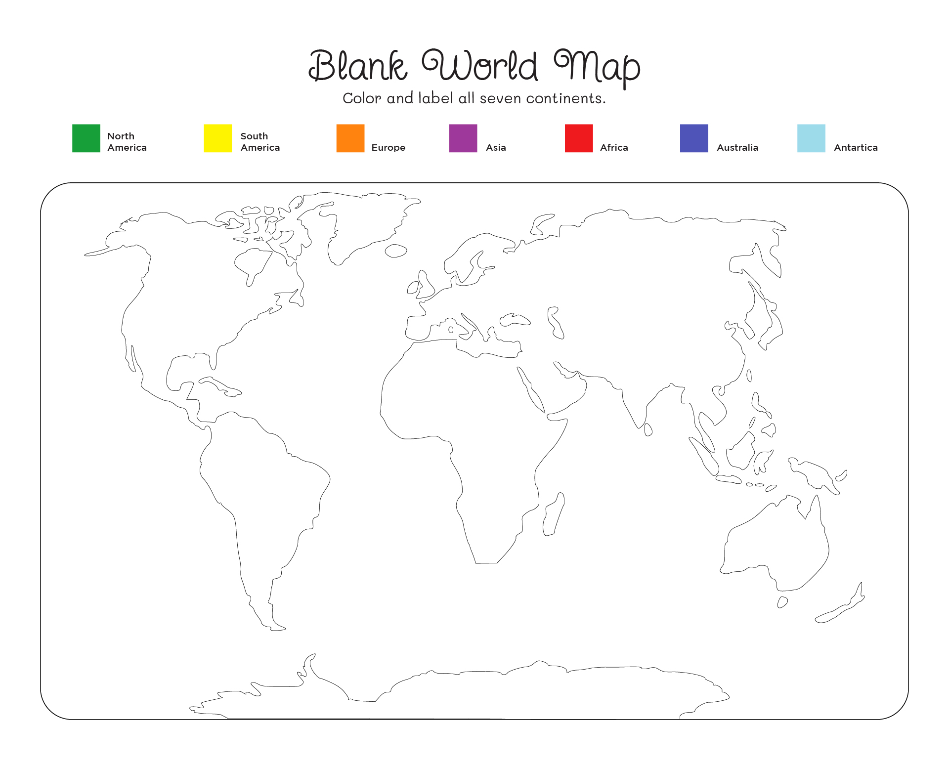 Homeschool Geography Printables