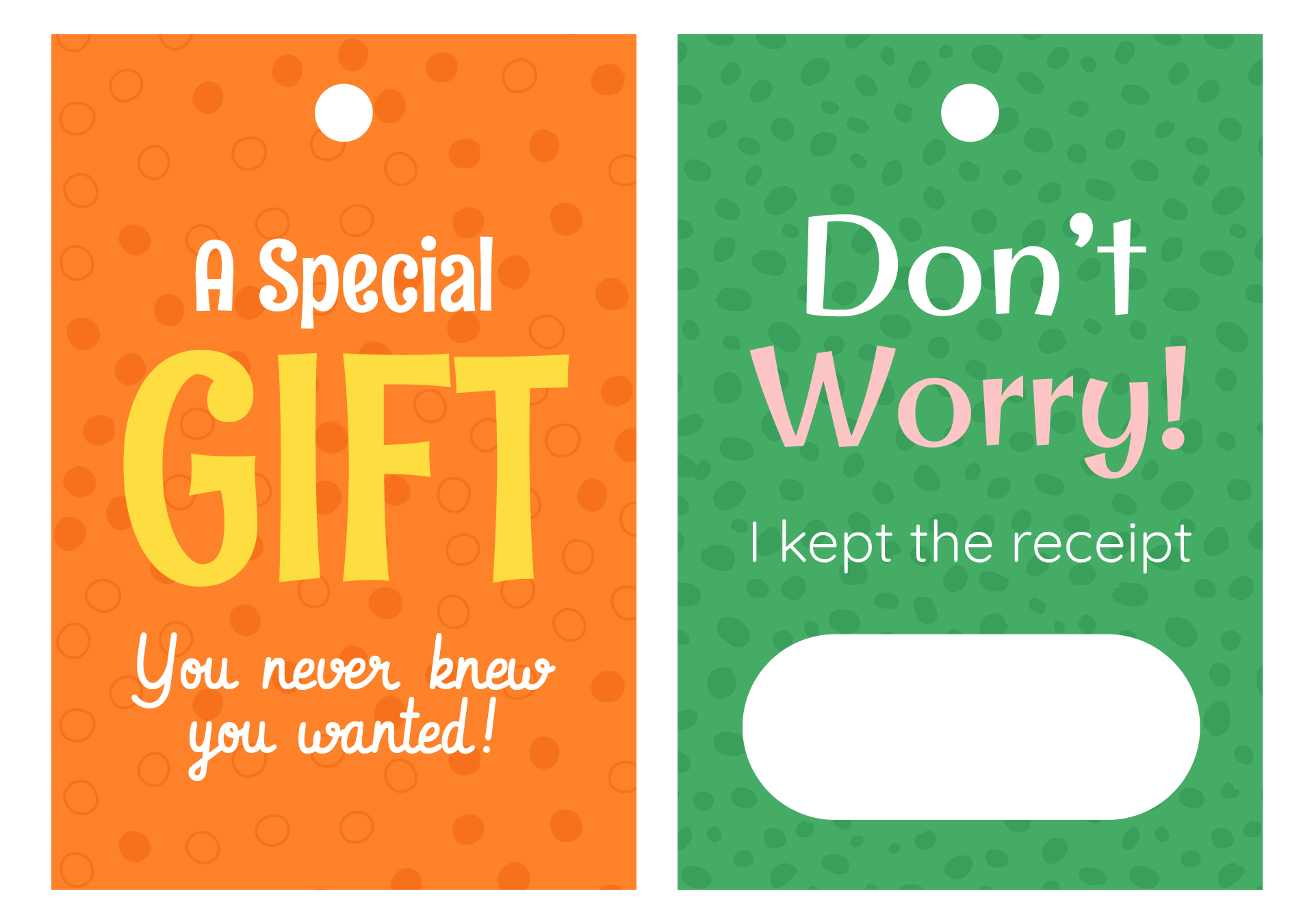 Funny Gift Tags For Any Ocassion