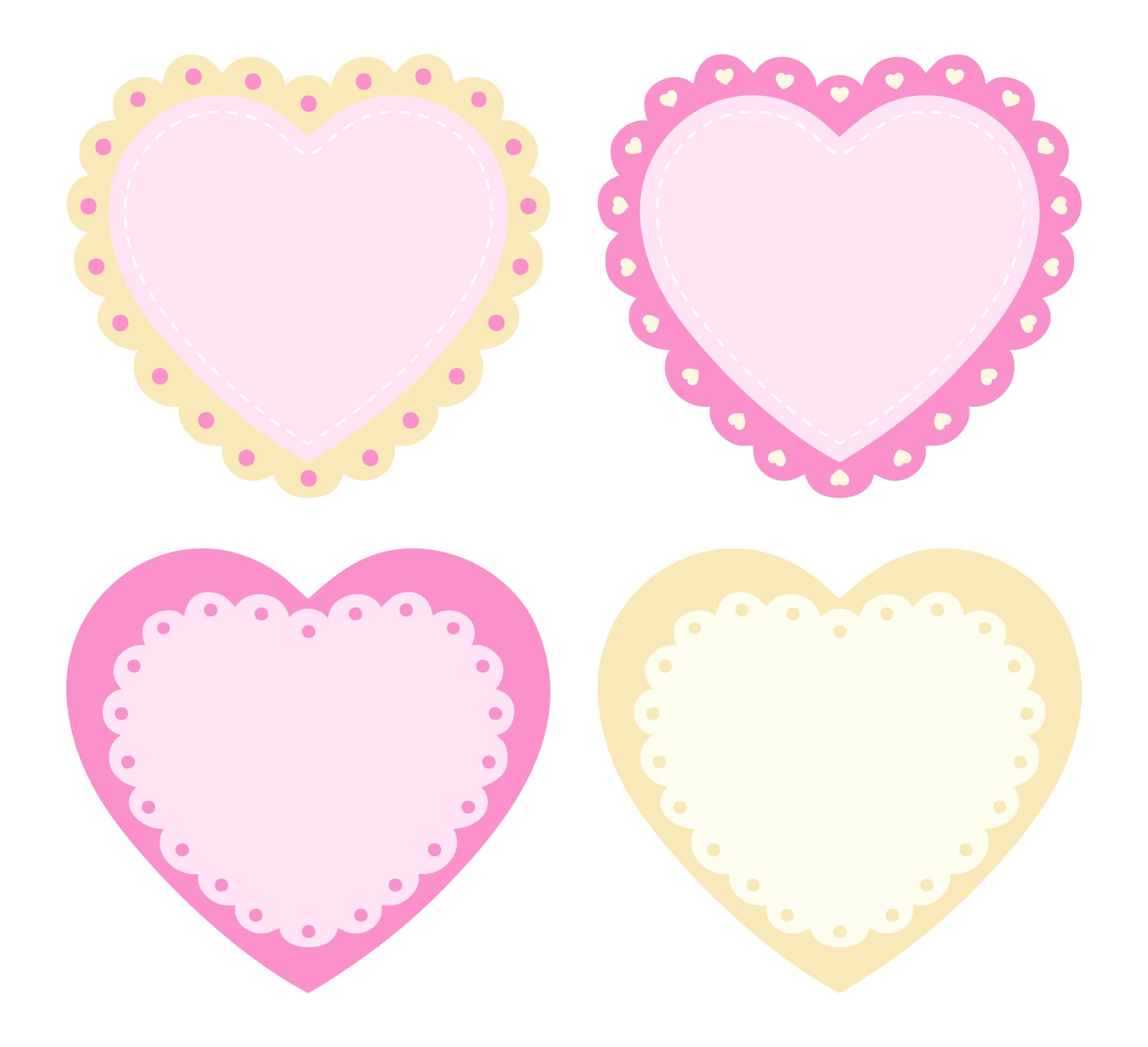 Heart Cubby Tags
