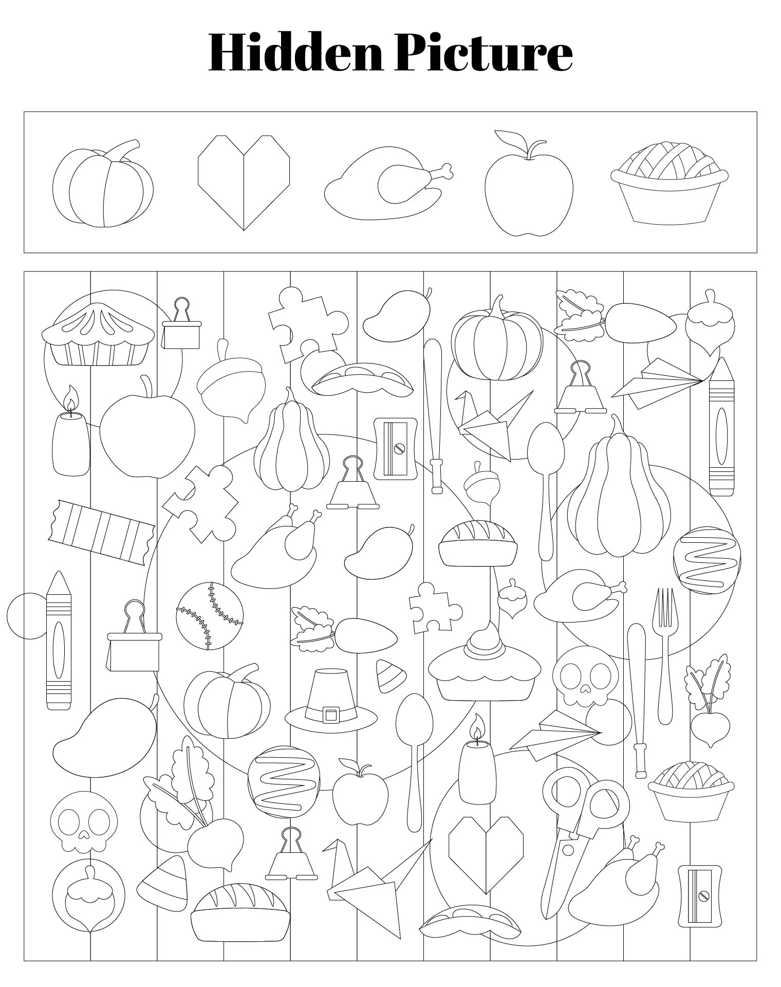 Doodle Art Hidden Picture For Adults Doodle Art Hidden Picture For Adults