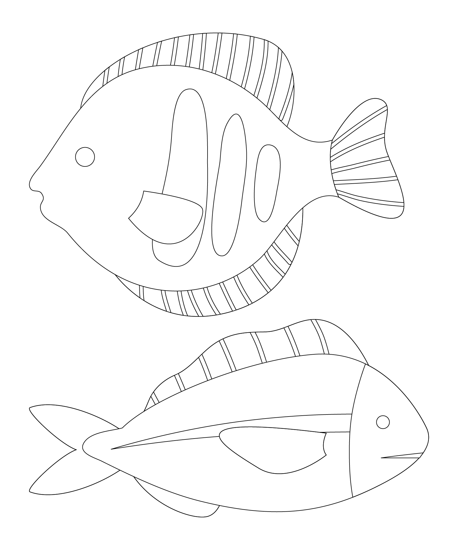 Fish Pattern And Marine Templates