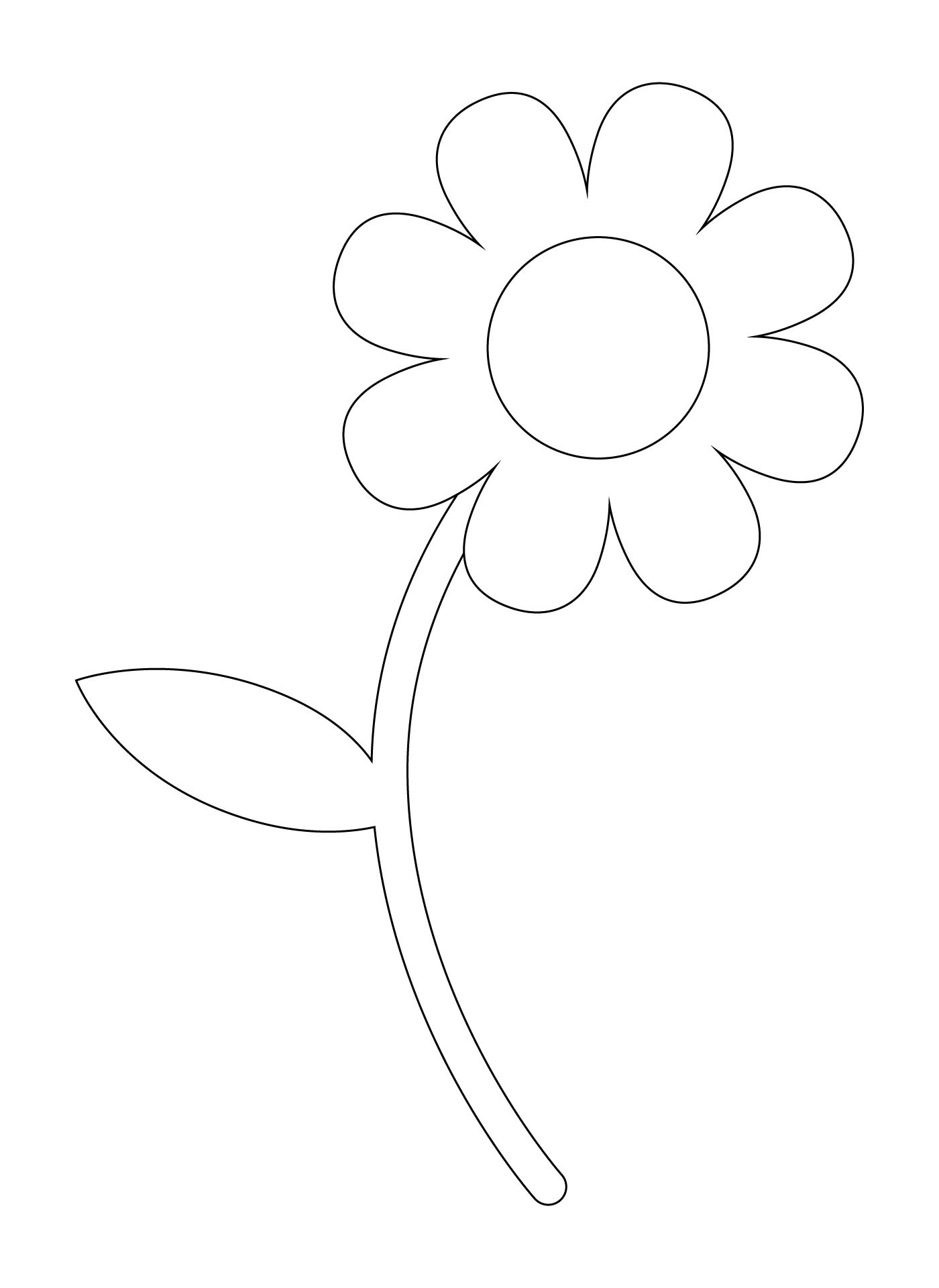 Tissue Paper Flower Template