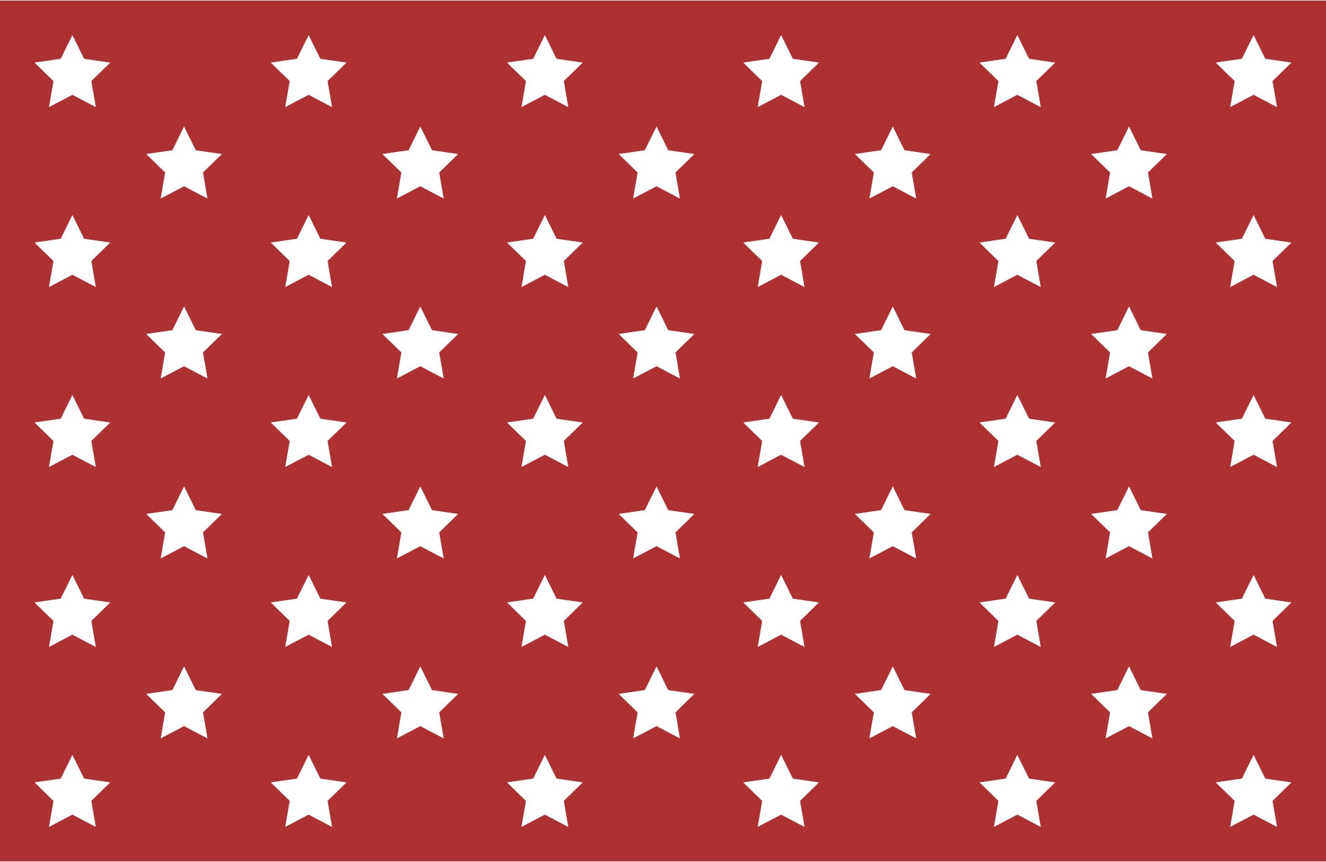 8x11 American Flag Stars Pattern Stencil Printable