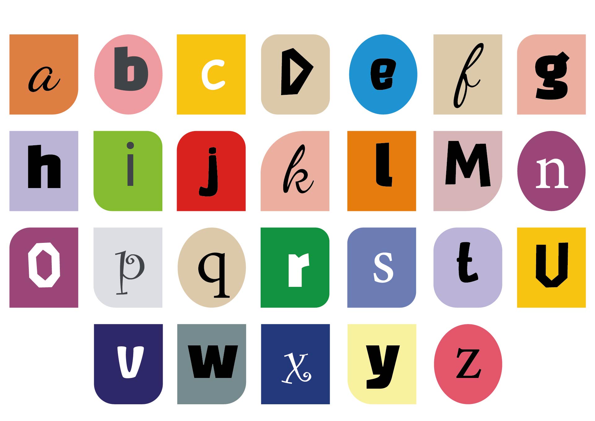 ABC Paper Cutting Templates