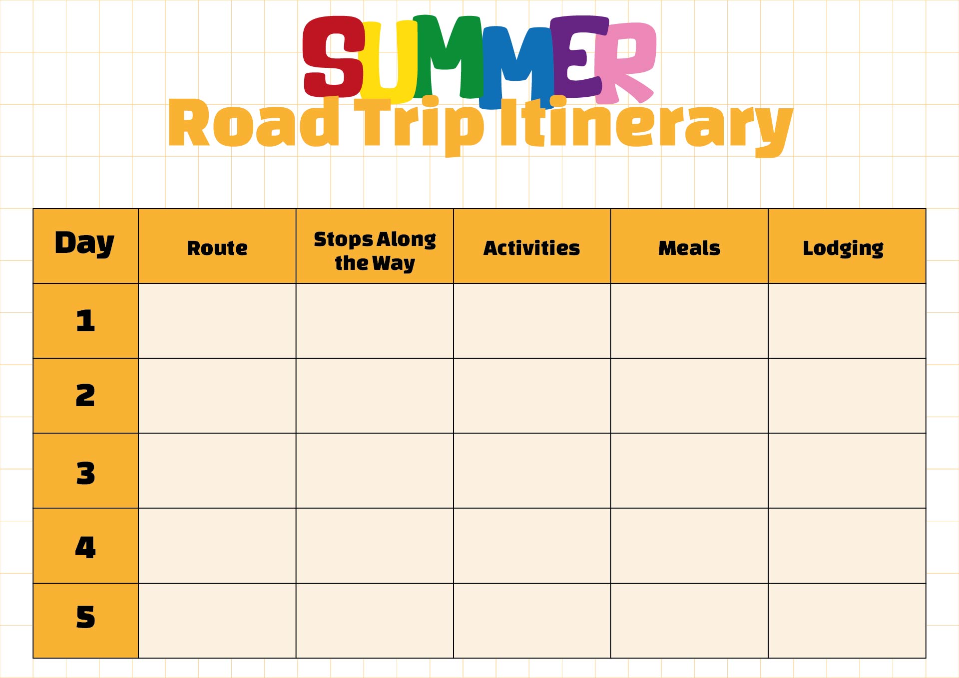 Have a Kool Summer Road Trip Itinerary