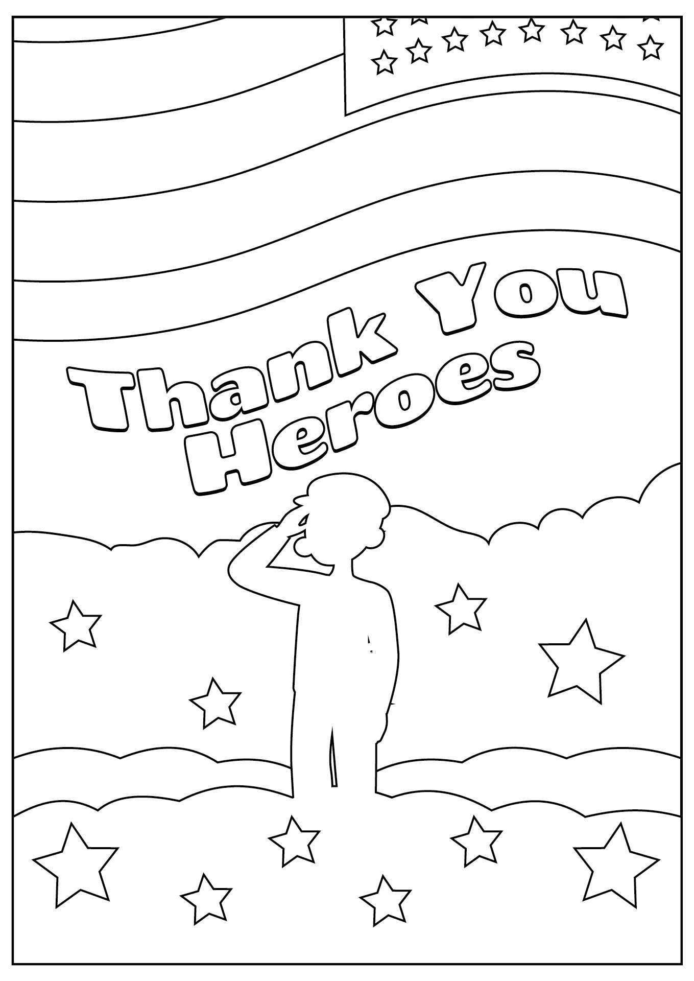 Memorial Day Heroes Coloring Pages Memorial Day Heroes Coloring Pages