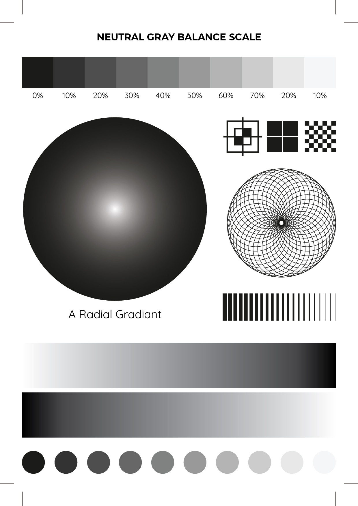 Neutral Gray Balance Scale