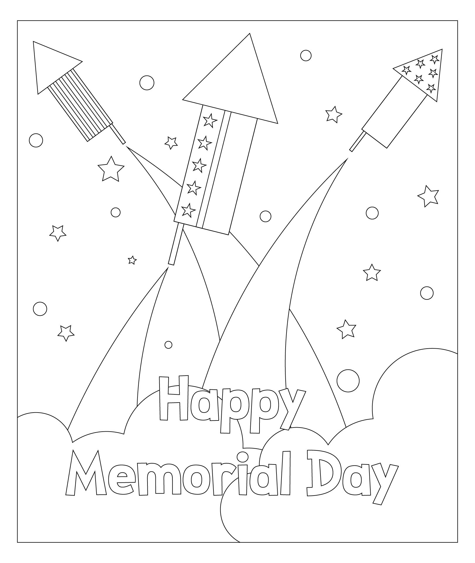 Patriotic Memorial Day Coloring Pages Patriotic Memorial Day Coloring Pages