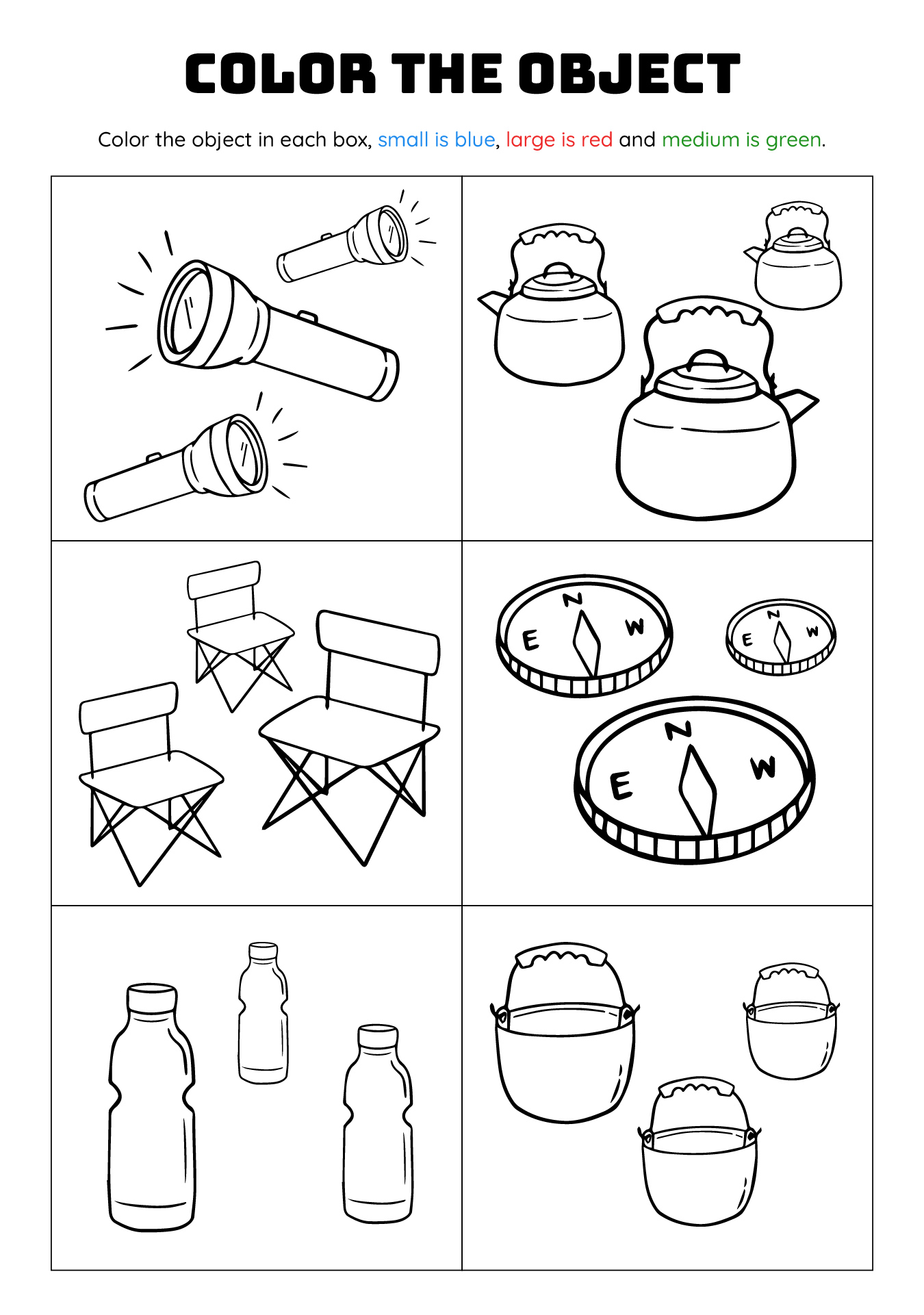 Preschool Printables for Camping Unit Study Preschool Printables for Camping Unit Study