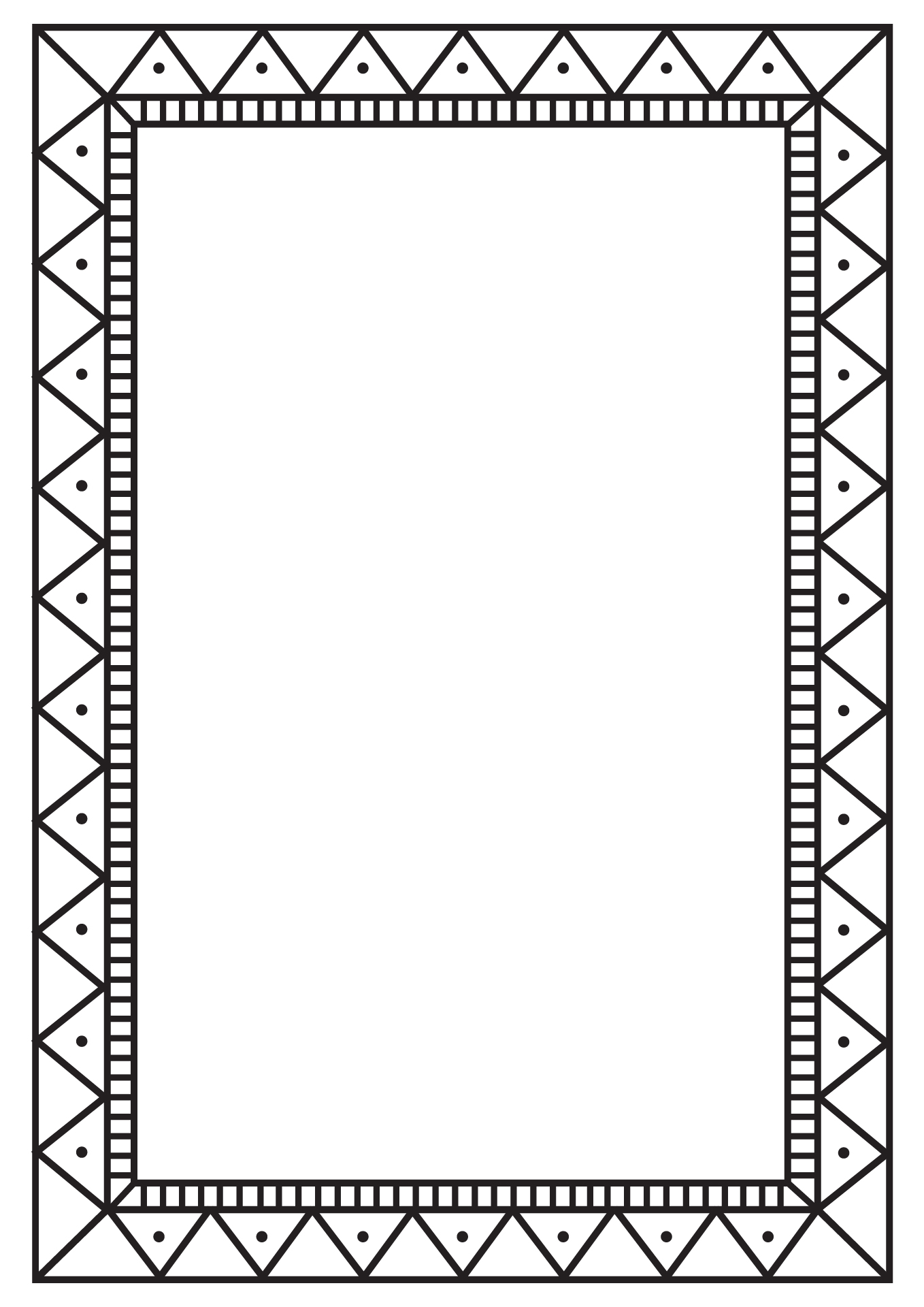 Printable Coloring Page Picture Frame for Adults Printable Coloring Page Picture Frame for Adults