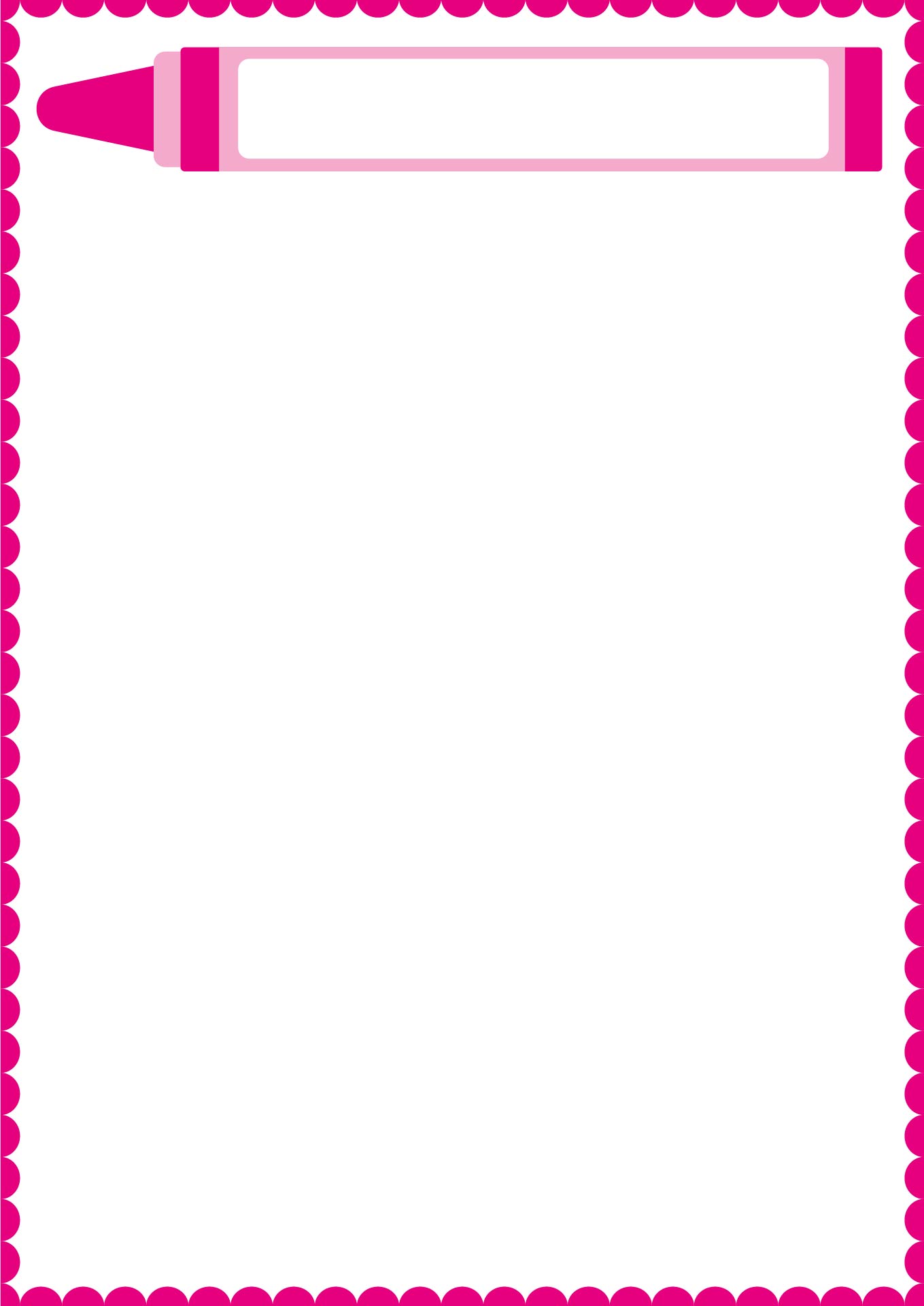 Printable Unlined School Letterhead