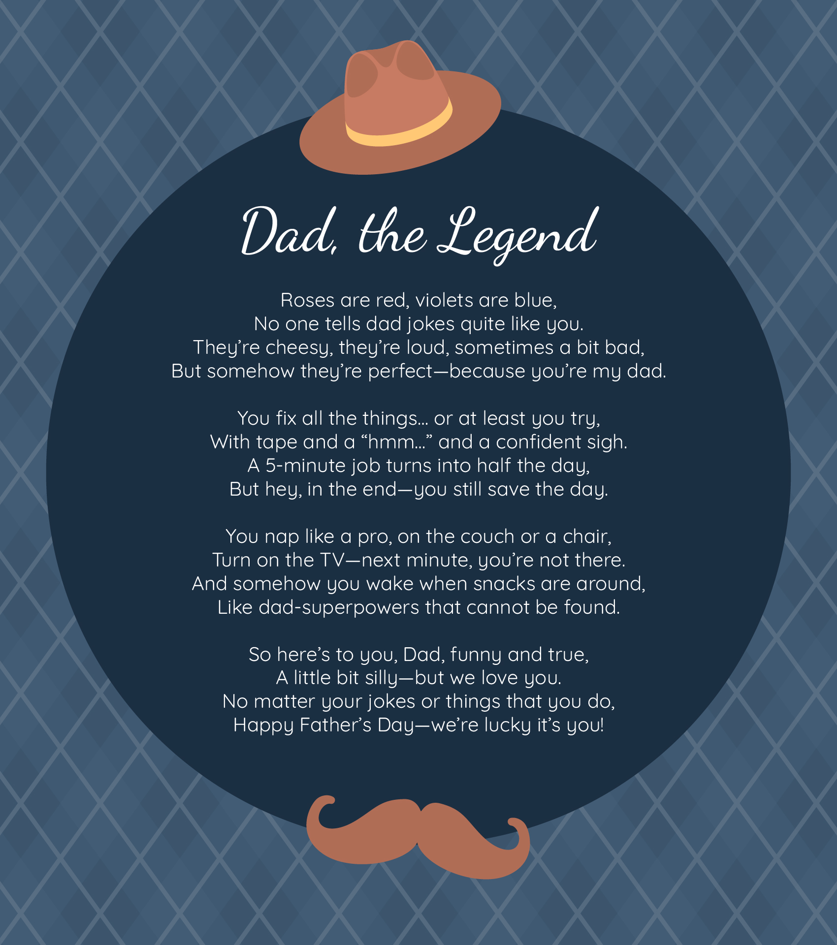 Funny Fathers Day Poem